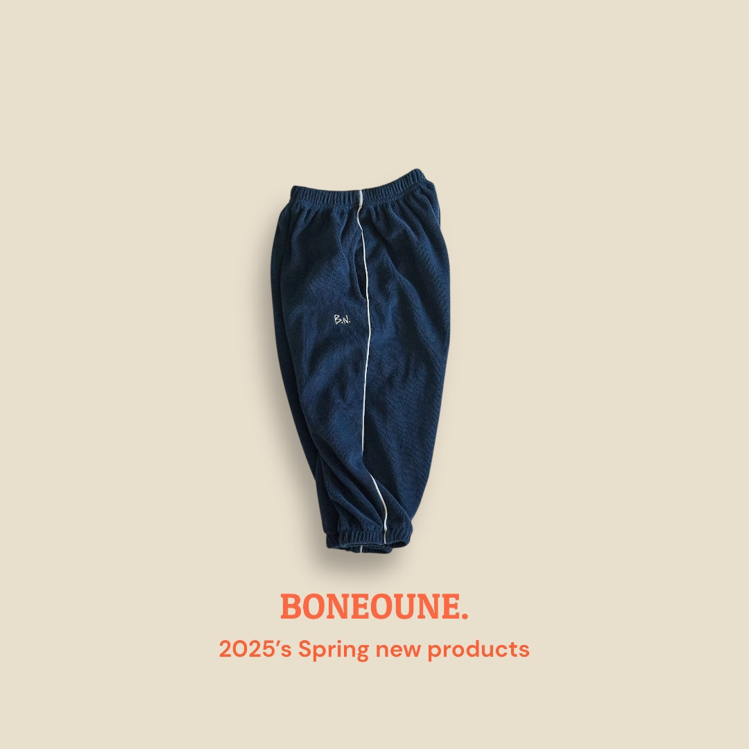 [BONEOUNE] Ive Terry Jogger Pants_3colors