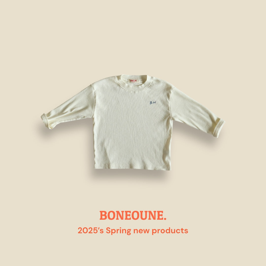 [BONEOUNE] Milk Lib T-shirt_3colors