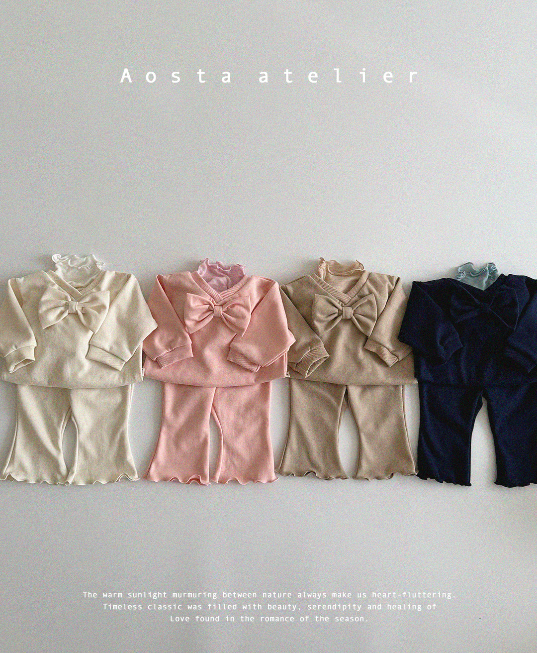 [AOSTA] Spring Soft_T-shirt_5colors