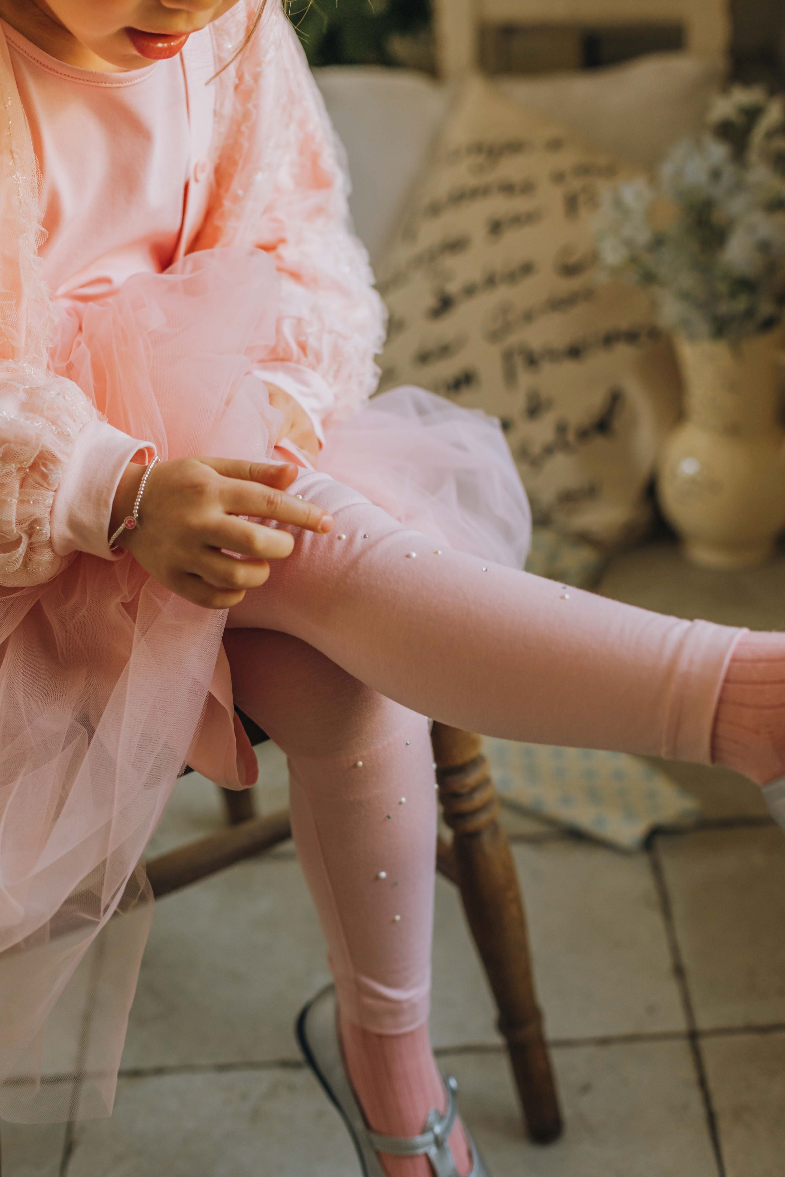 [mumu&amp;baba] Ballet Leggings_Pink