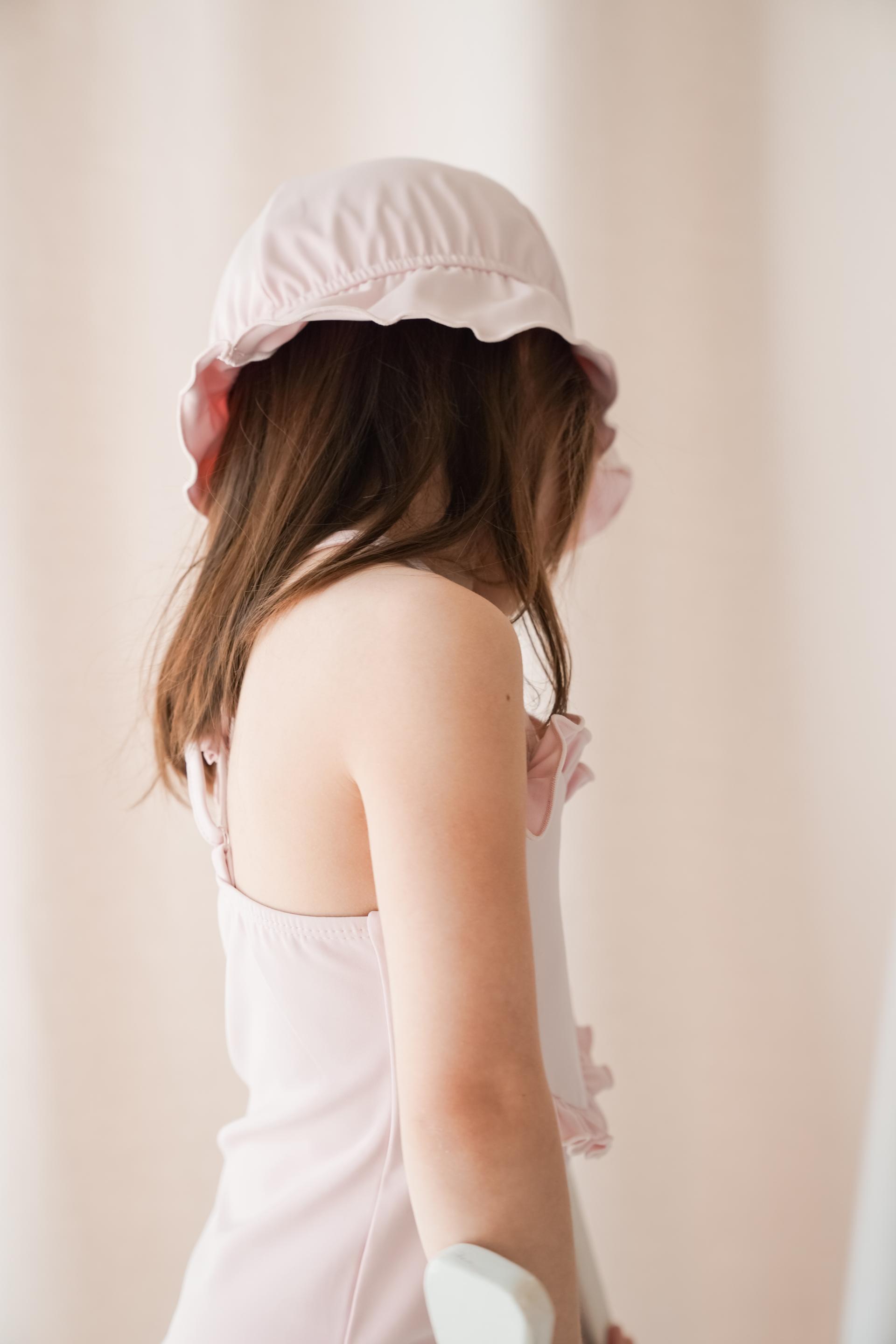 [NERIT] Heart Swimsuit_Milky Pink
