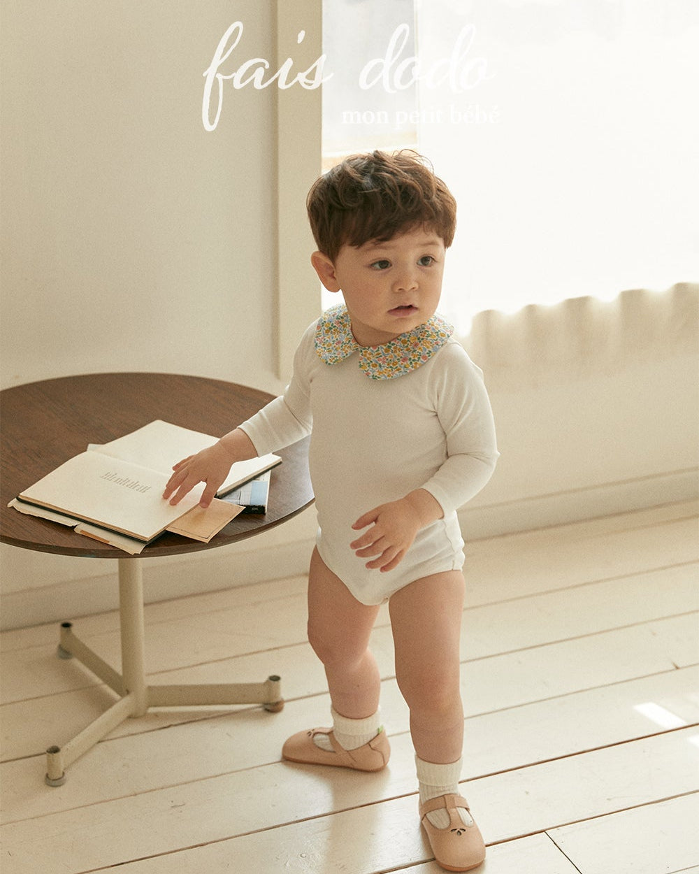 [FAIS DODO BÉBÉ] Liberty collar suit_Round type