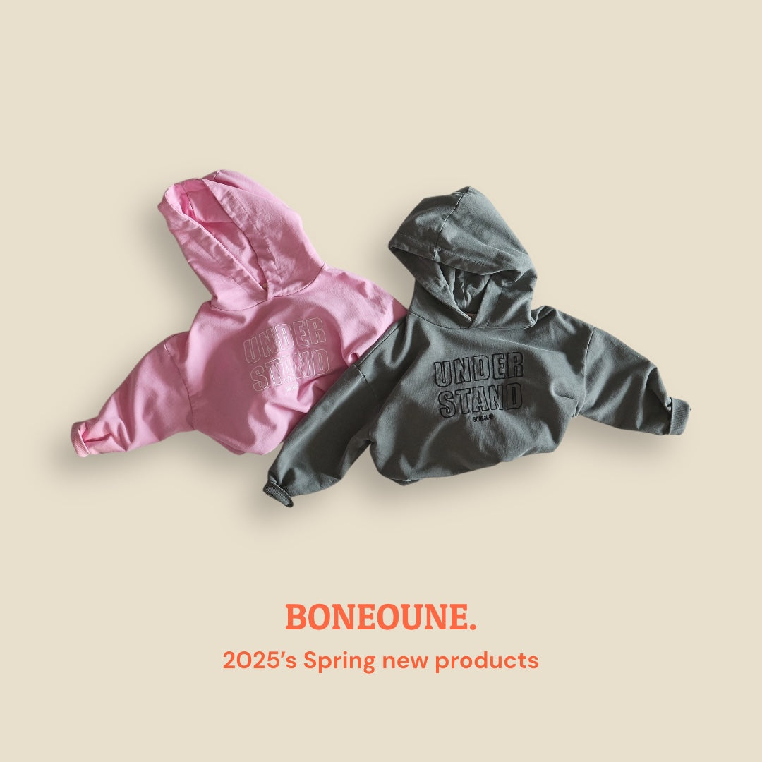 [BONEOUNE] Under Pigment Hoodie_2colors