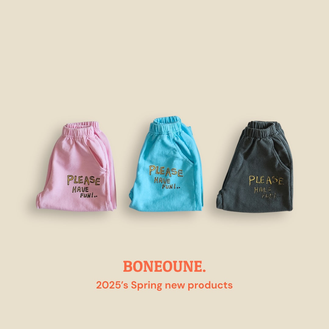 [BONEOUNE] Please Jogger Pants_3colors