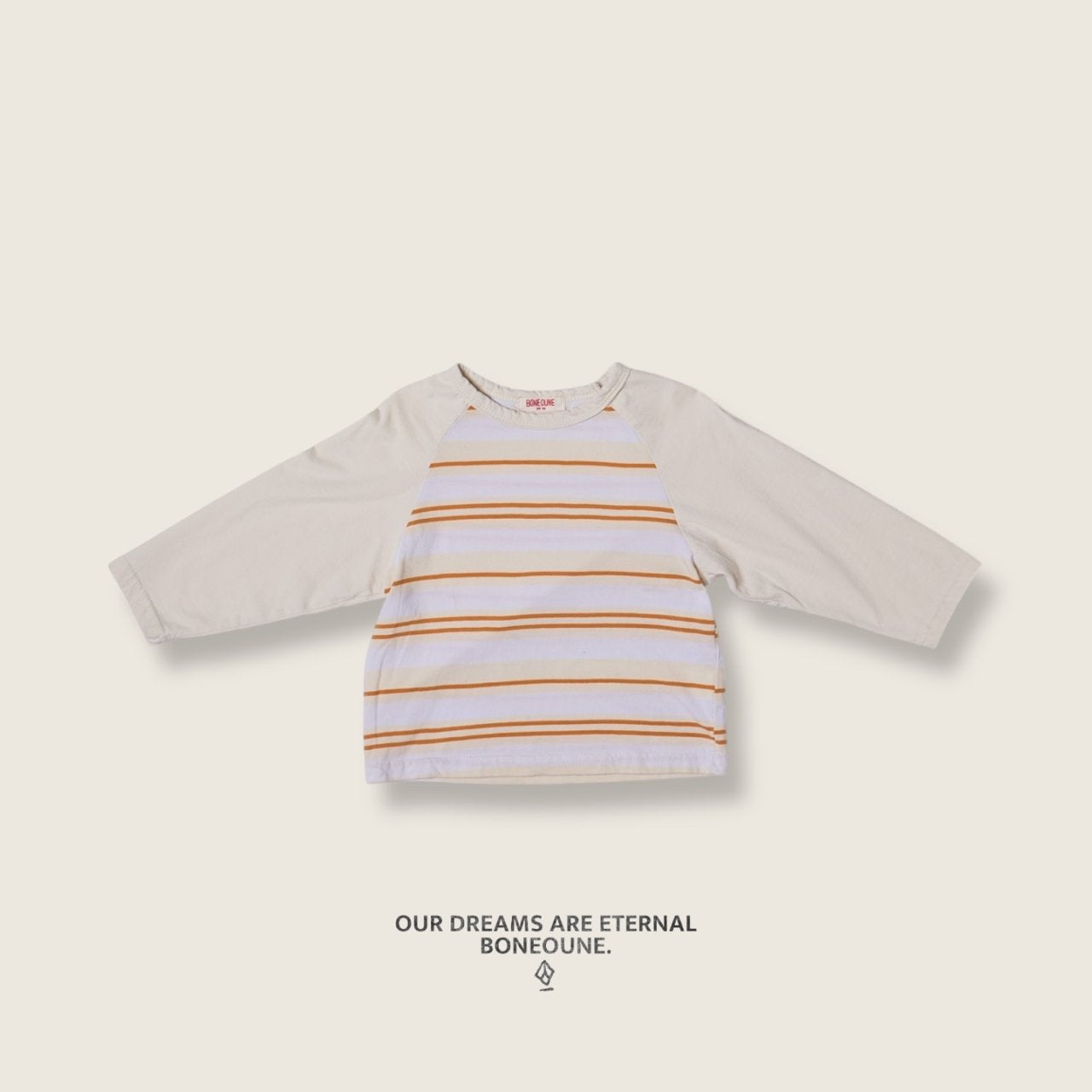 [BONEOUNE] Hyper Raglan T-shirt_2colors