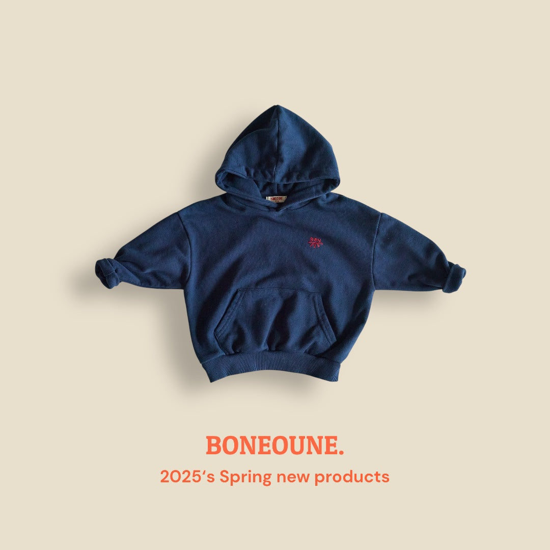 [BONEOUNE] BON Logo Hoodie_3colors