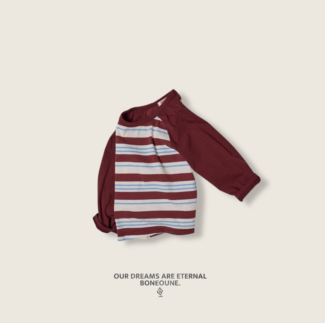 [BONEOUNE] Hyper Raglan T-shirt_2colors