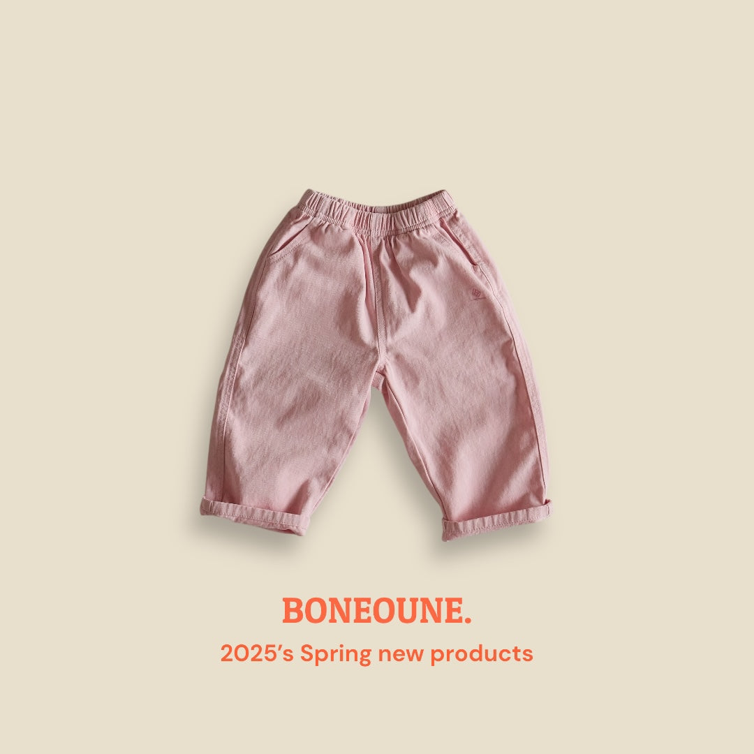 [BONEOUNE] Easy fit Daily Pants_4colors