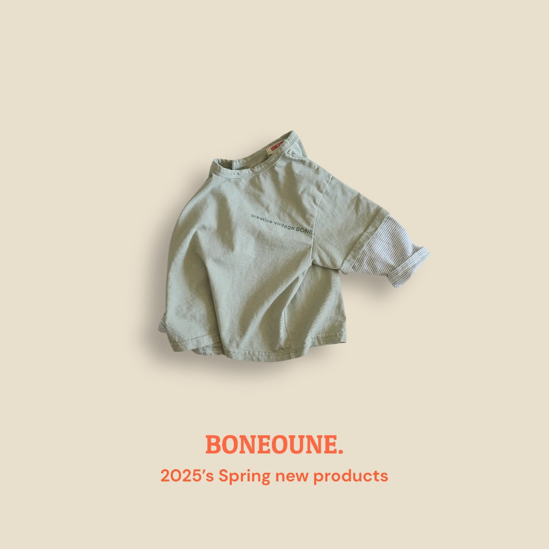 [BONEOUNE] Layered T-shirt_2colors