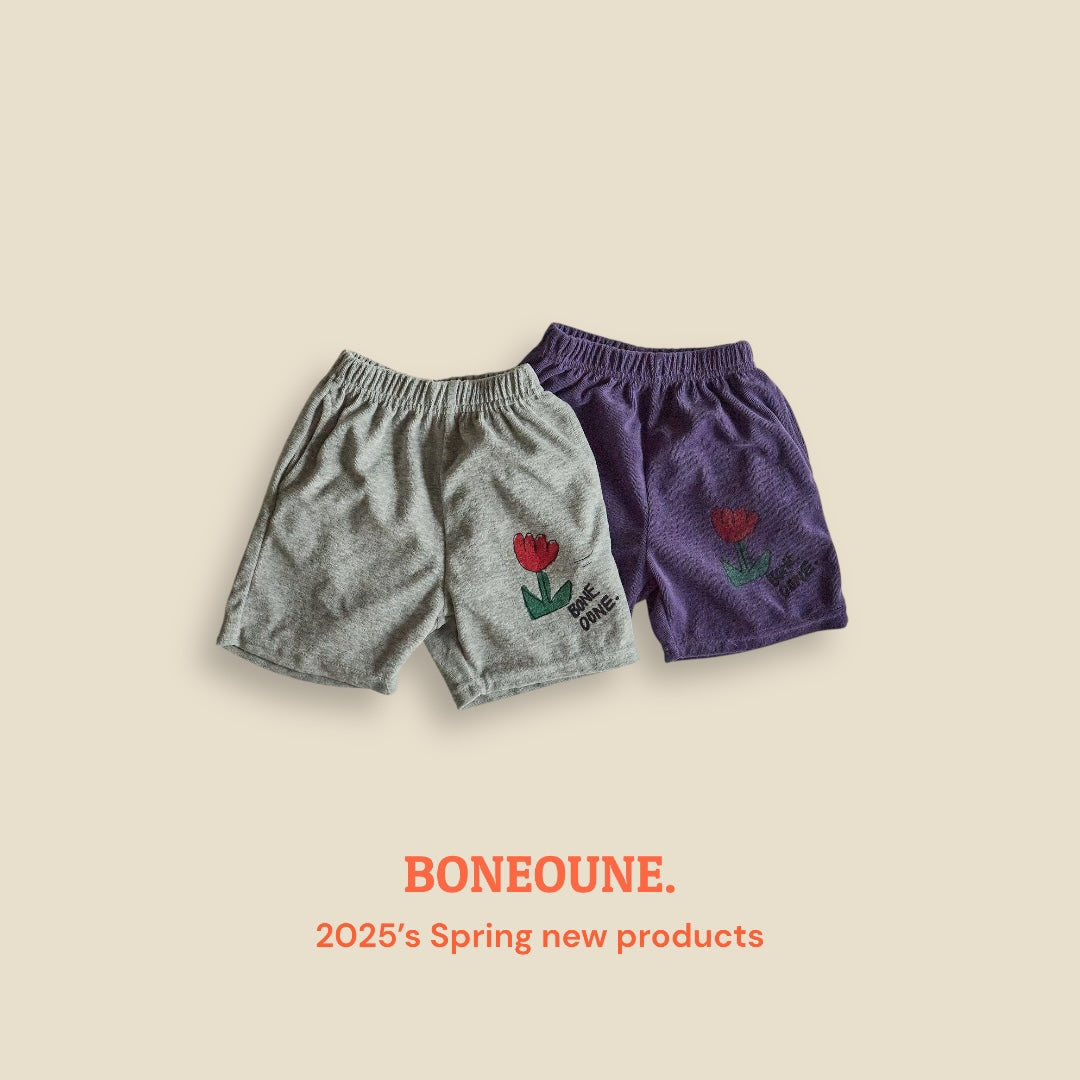 [BONEOUNE] One bunch of Flower Pants_2colors