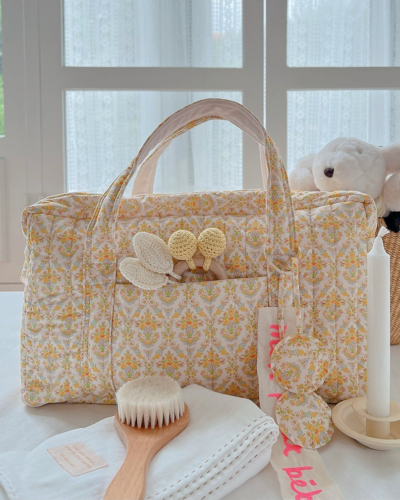 [FAIS DODO BÉBÉ] Vert Bag_Yellow Blossom