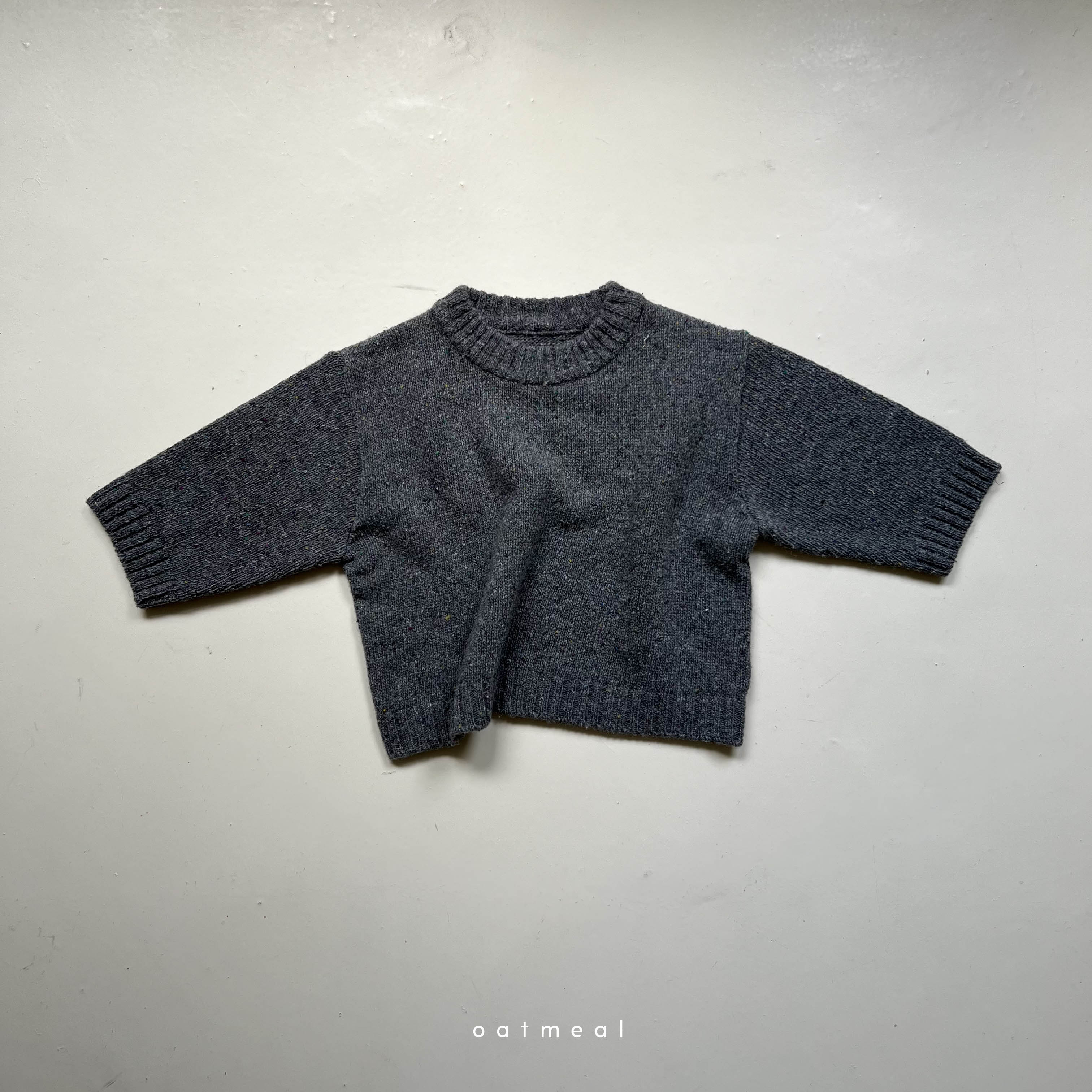 [Oatmeal] Seed Round Knit_3colors