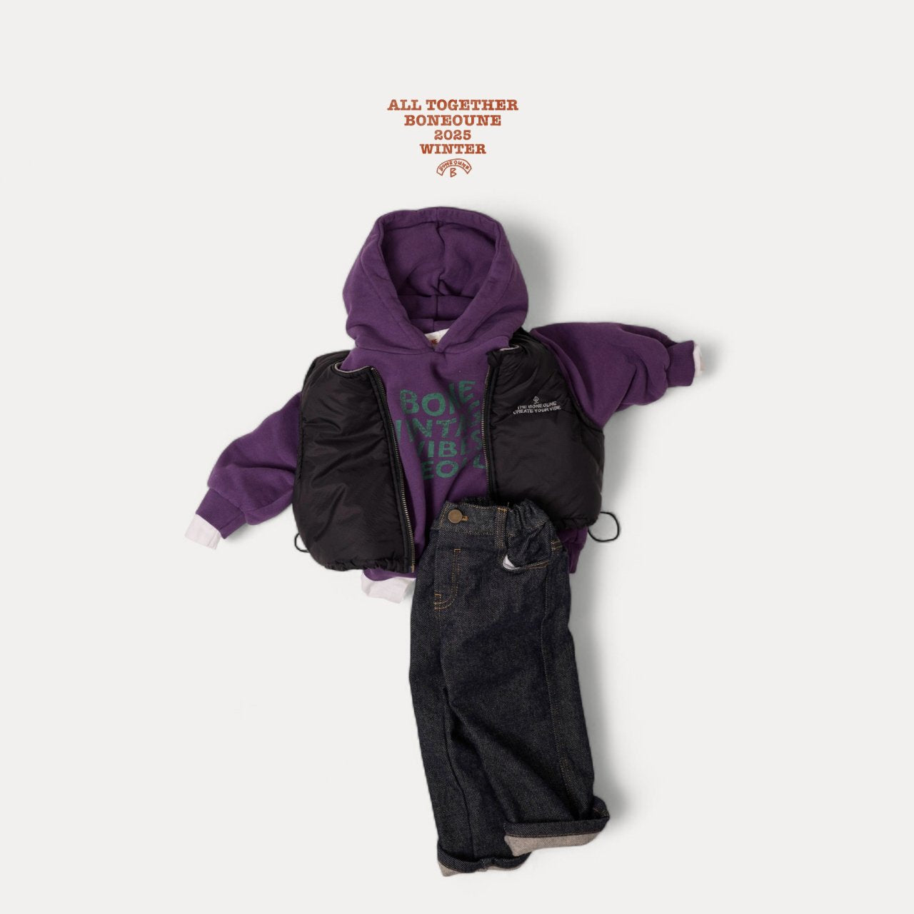 [BONEOUNE] Vibe Seoul Hoodie_2colors