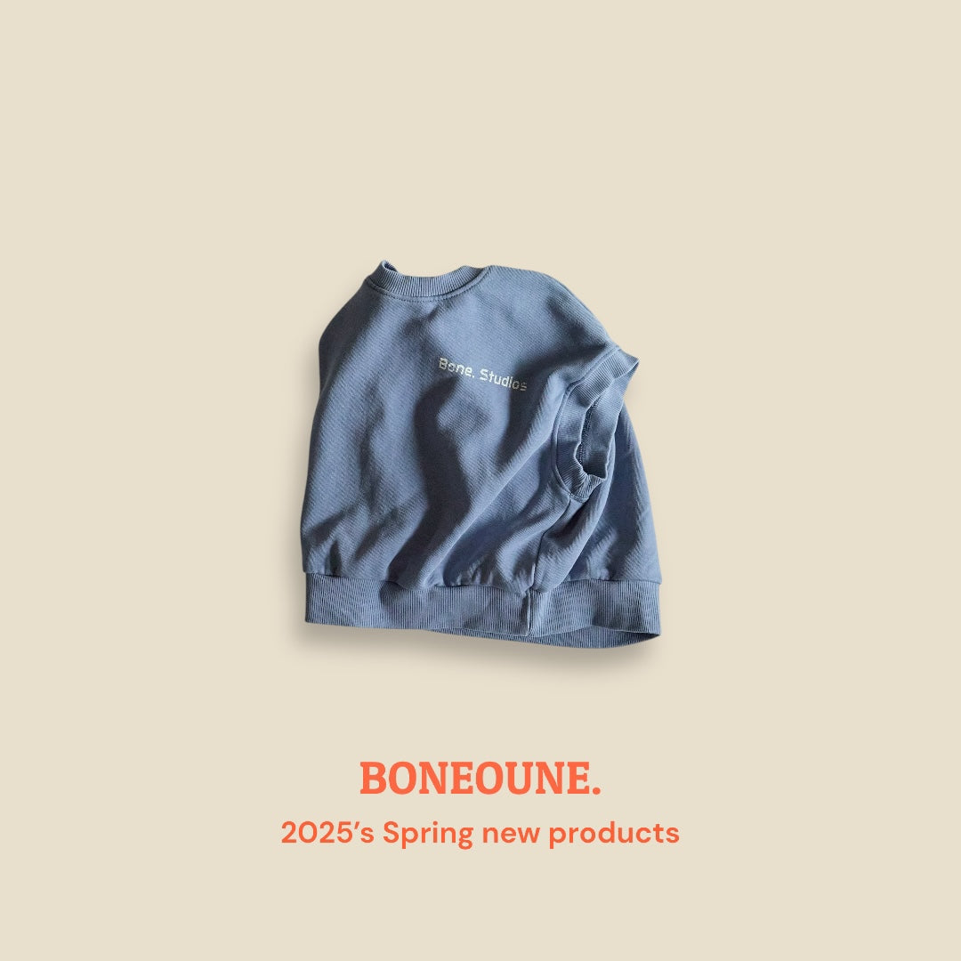 [BONEOUNE] Studio Pigment Vest_2colors