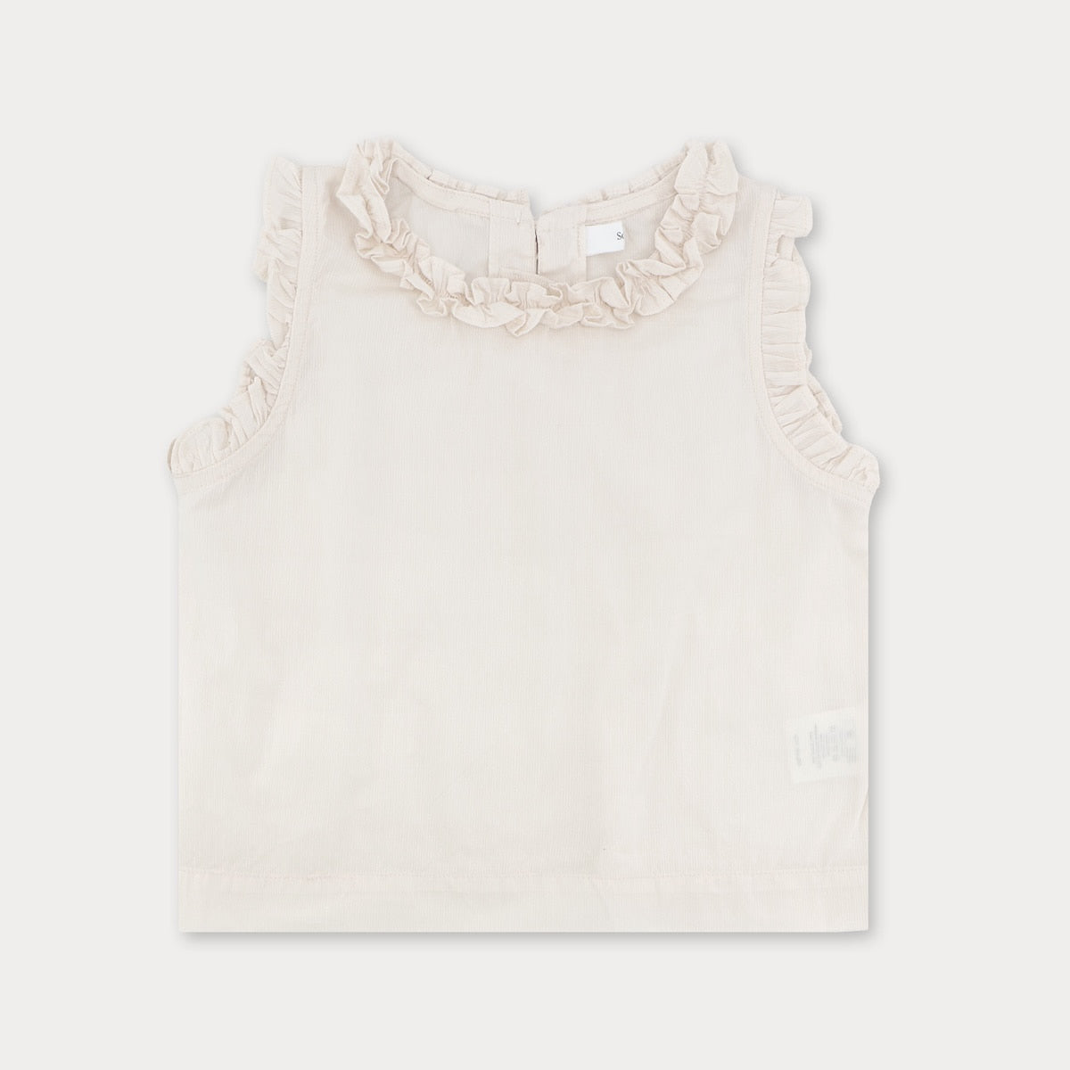 [Soye] Verse frill t-shirt_Cream