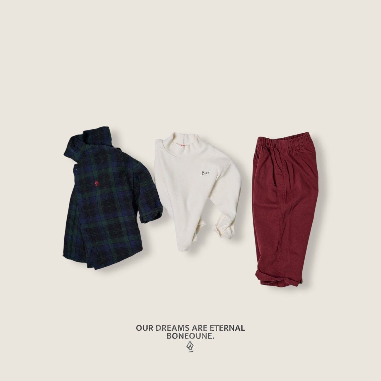 [BONEOUNE] 25 Autumn Daily Pants_4colors