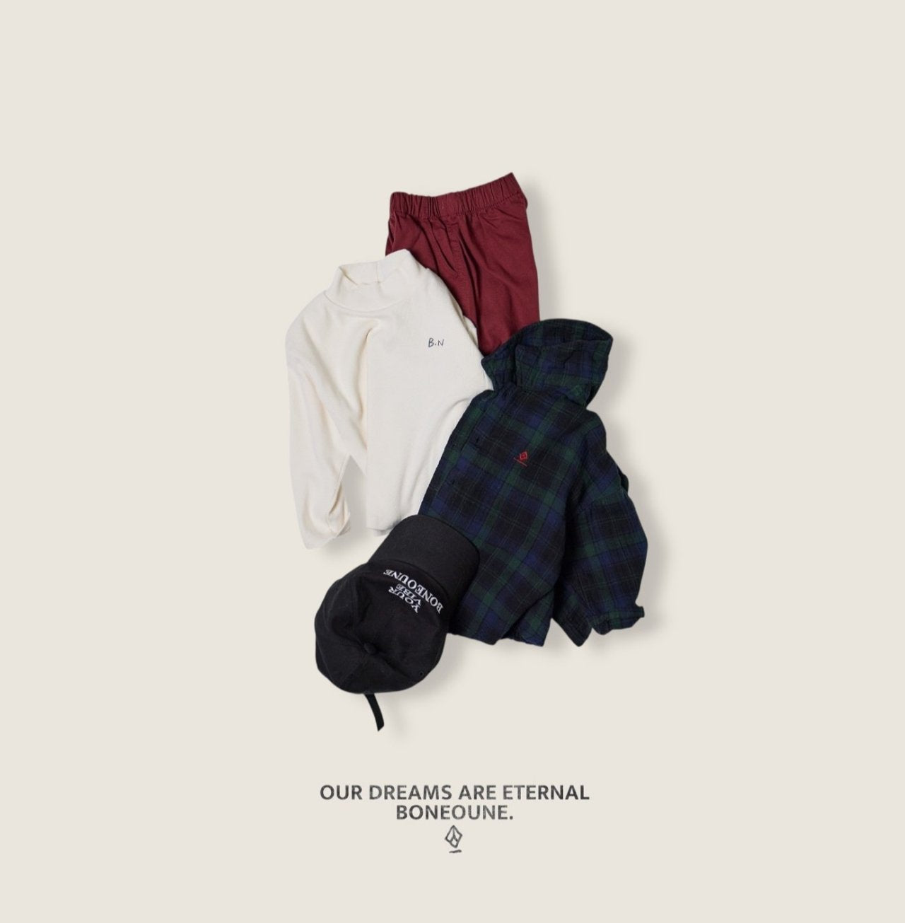 [BONEOUNE] 25 Autumn Daily Pants_4colors