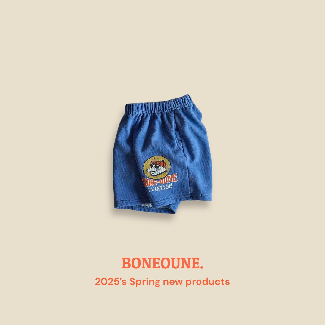 [BONEOUNE] Sunglass Pigment Half Pants_3colors