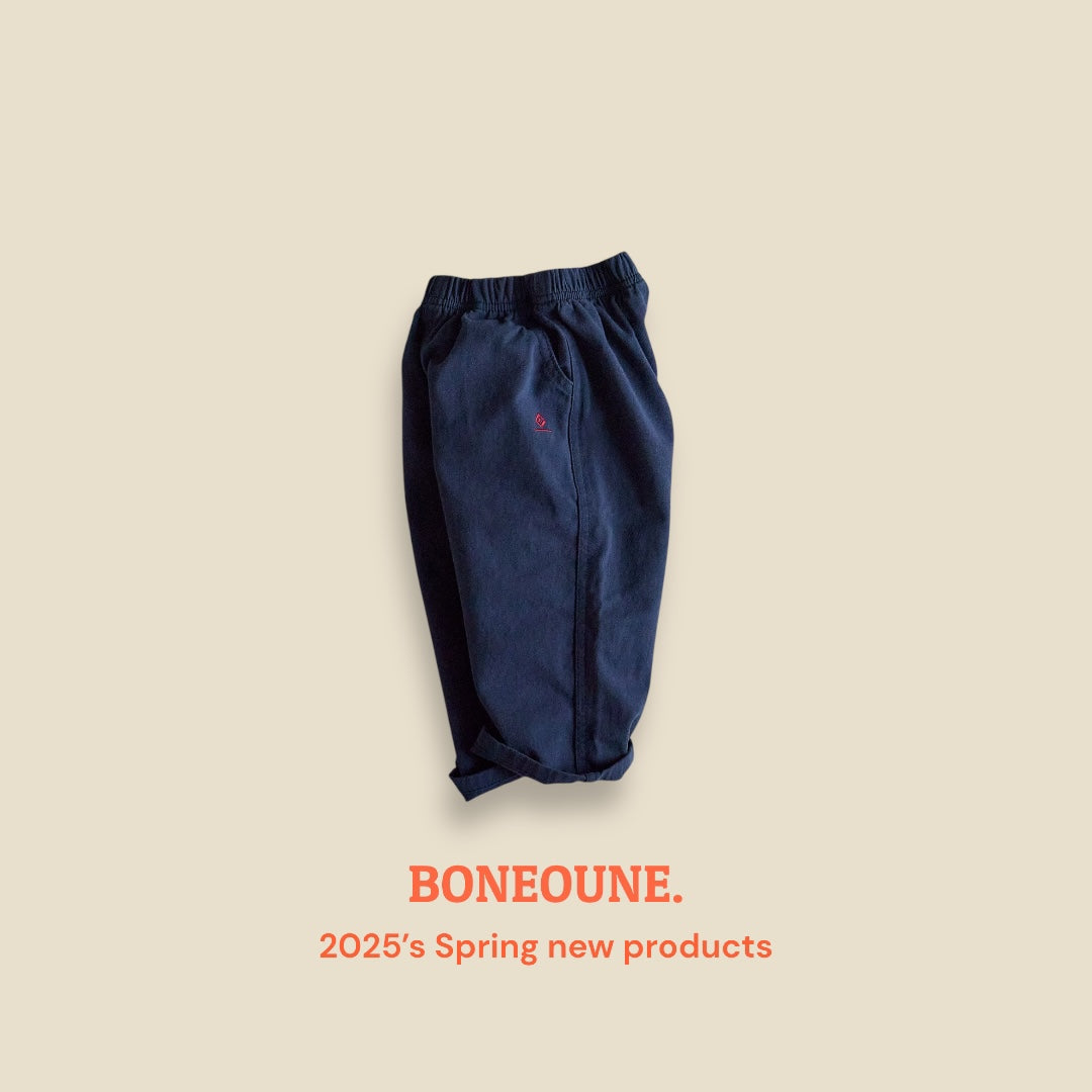 [BONEOUNE] Easy fit Daily Pants_4colors