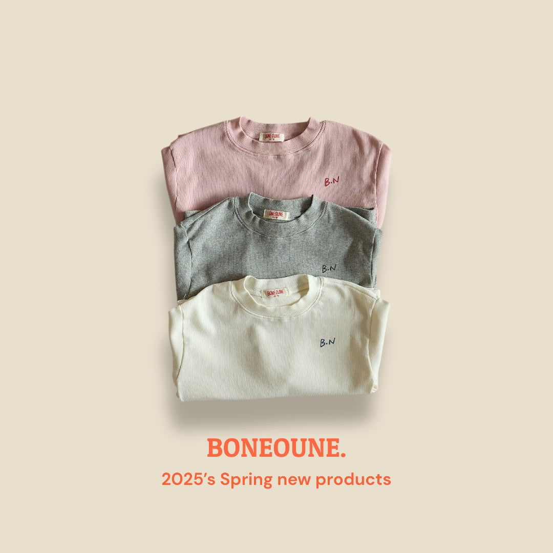 [BONEOUNE] Milk Lib T-shirt_3colors