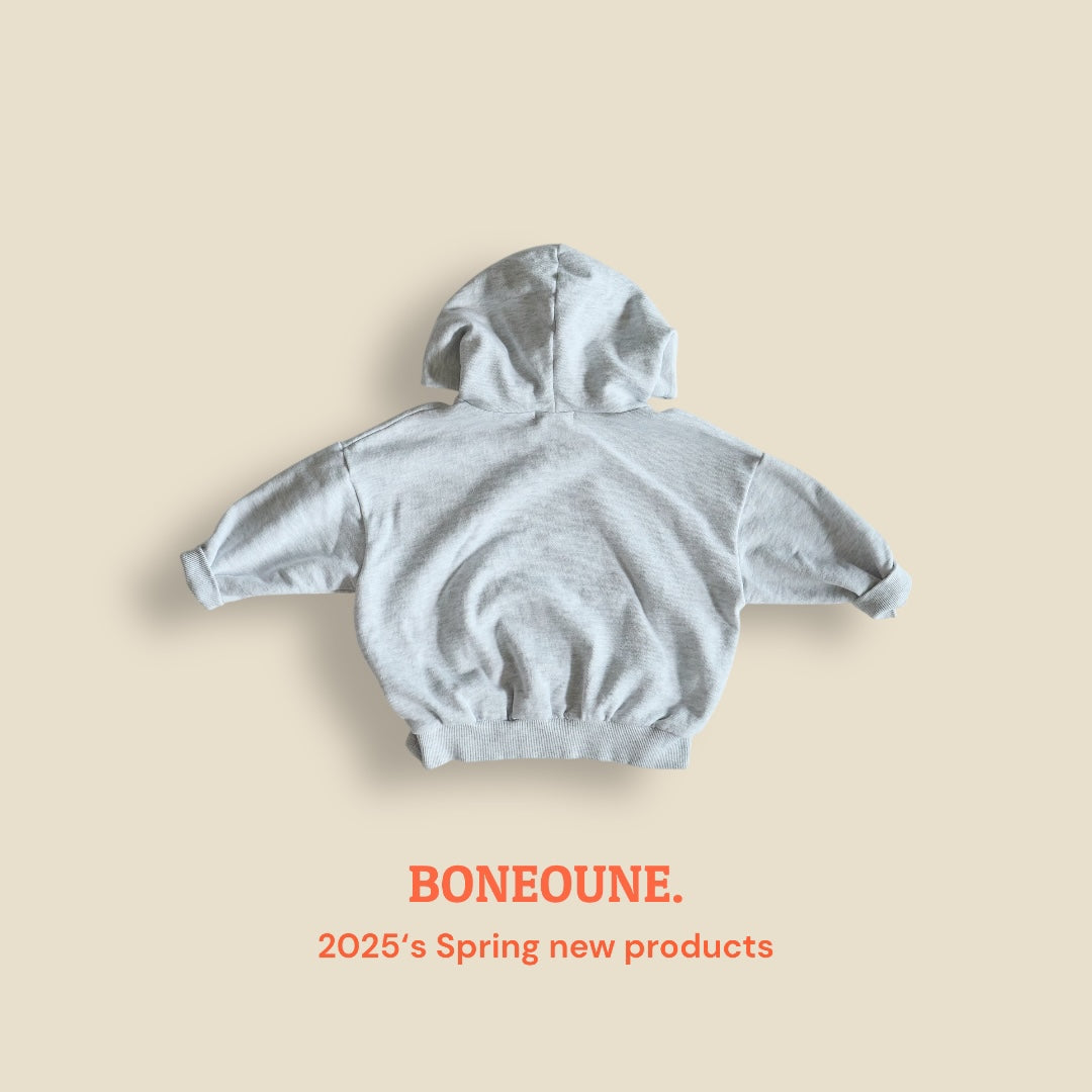 [BONEOUNE] BON Logo Hoodie_3colors