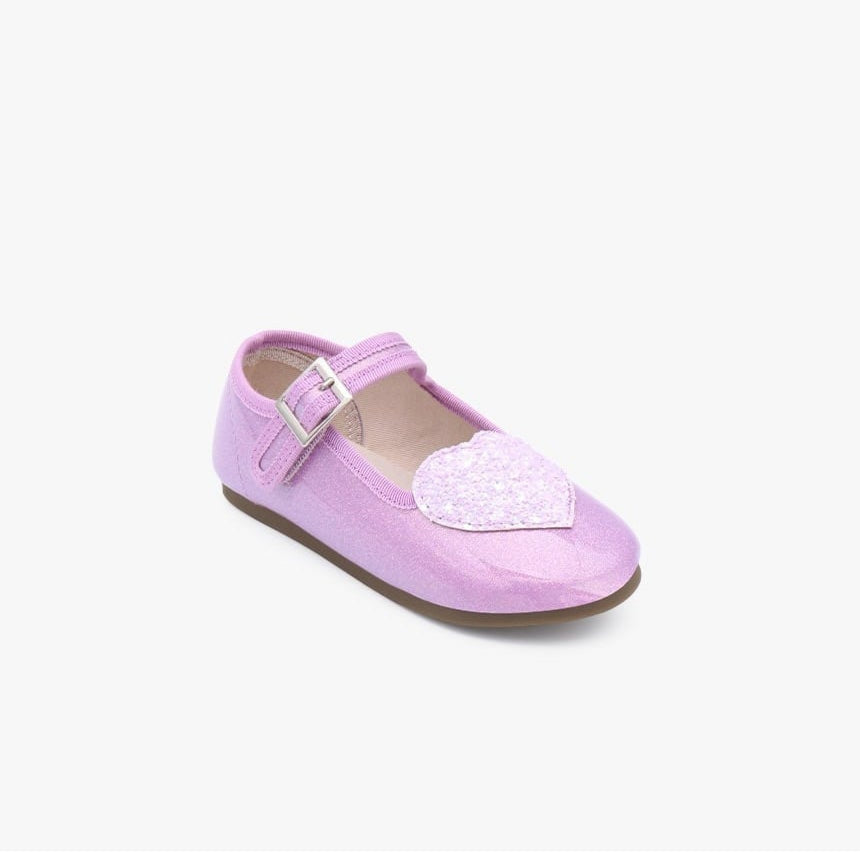 [Kiphant] Heart twingkle MARY JANE SHOES_Lavender