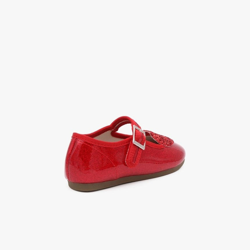 [Kiphant] Heart twingkle MARY JANE SHOES_Red