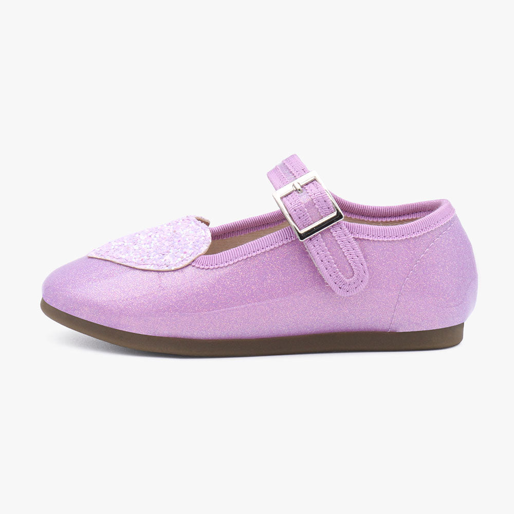 [Kiphant] Heart twingkle MARY JANE SHOES_Lavender