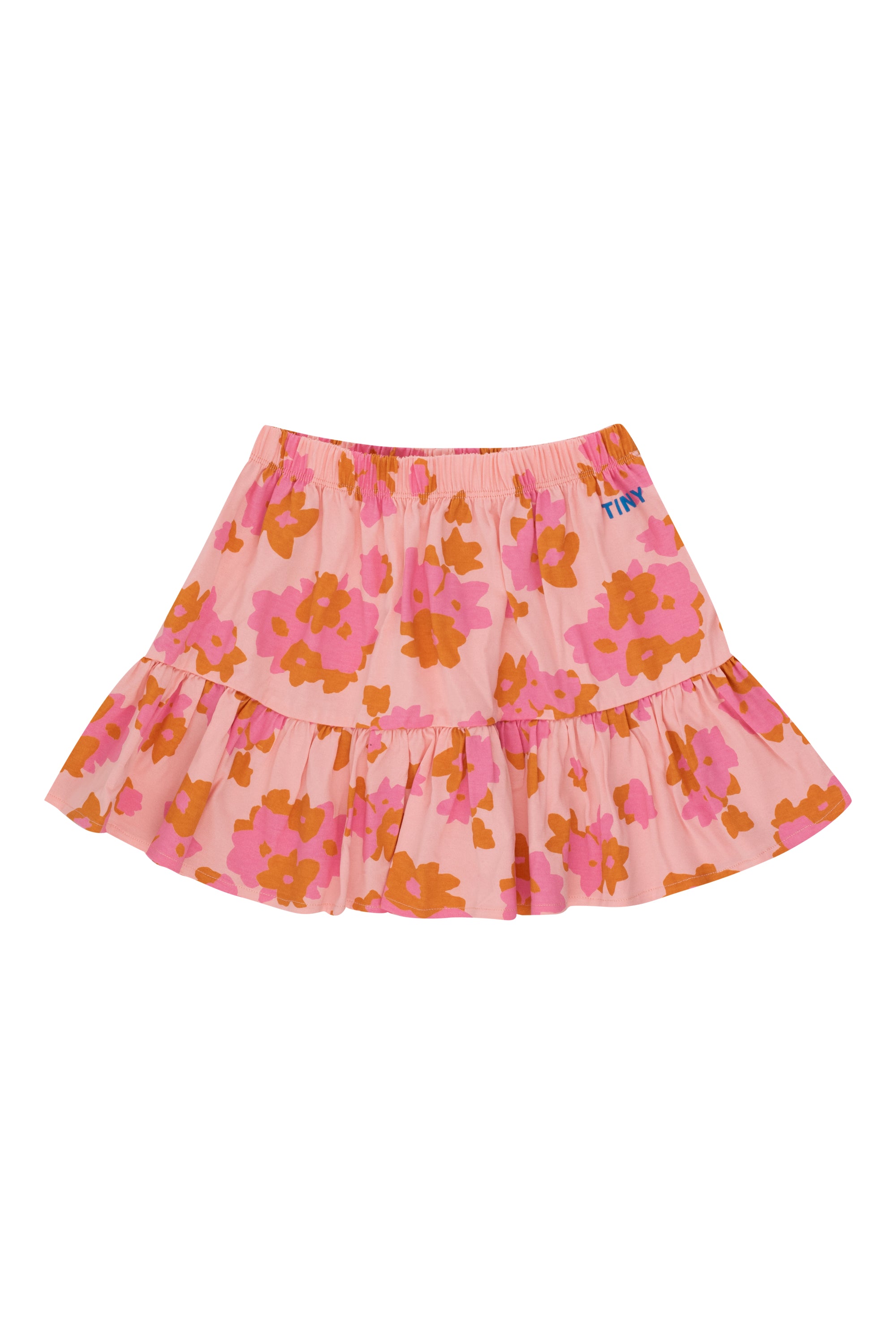 [TINY COTTONS] Flowers Skirt_peach