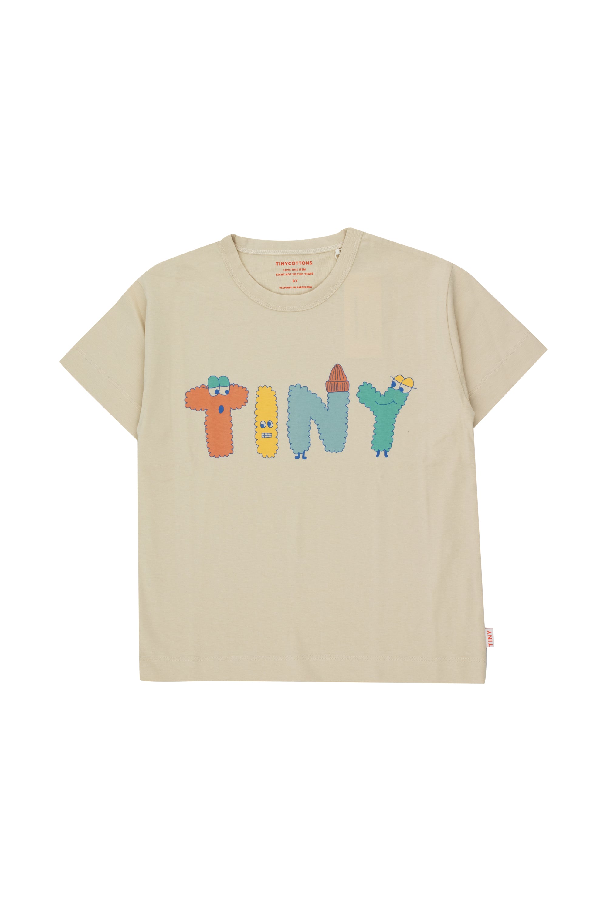 [TINY COTTONS] Tiny Performance Tee_vanilla