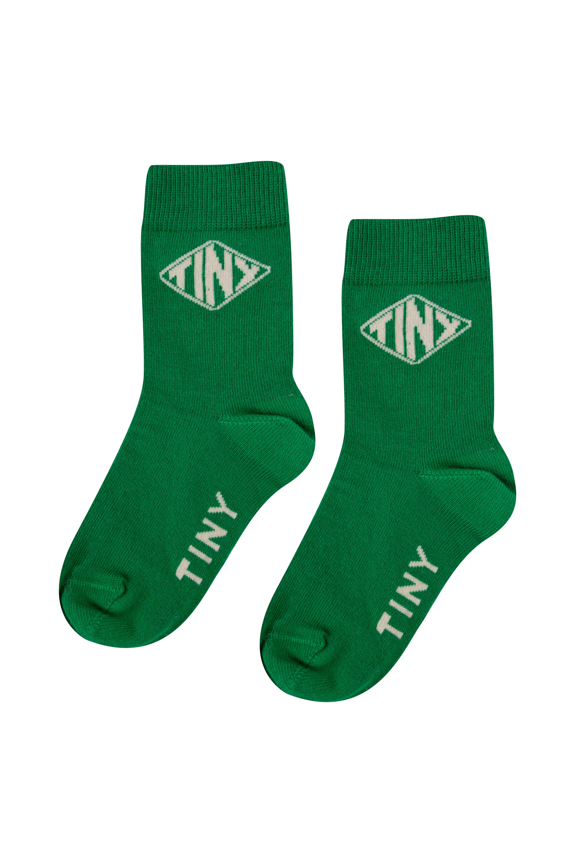 [TINY COTTONS] Tiny Diamond Medium Socks_deep green