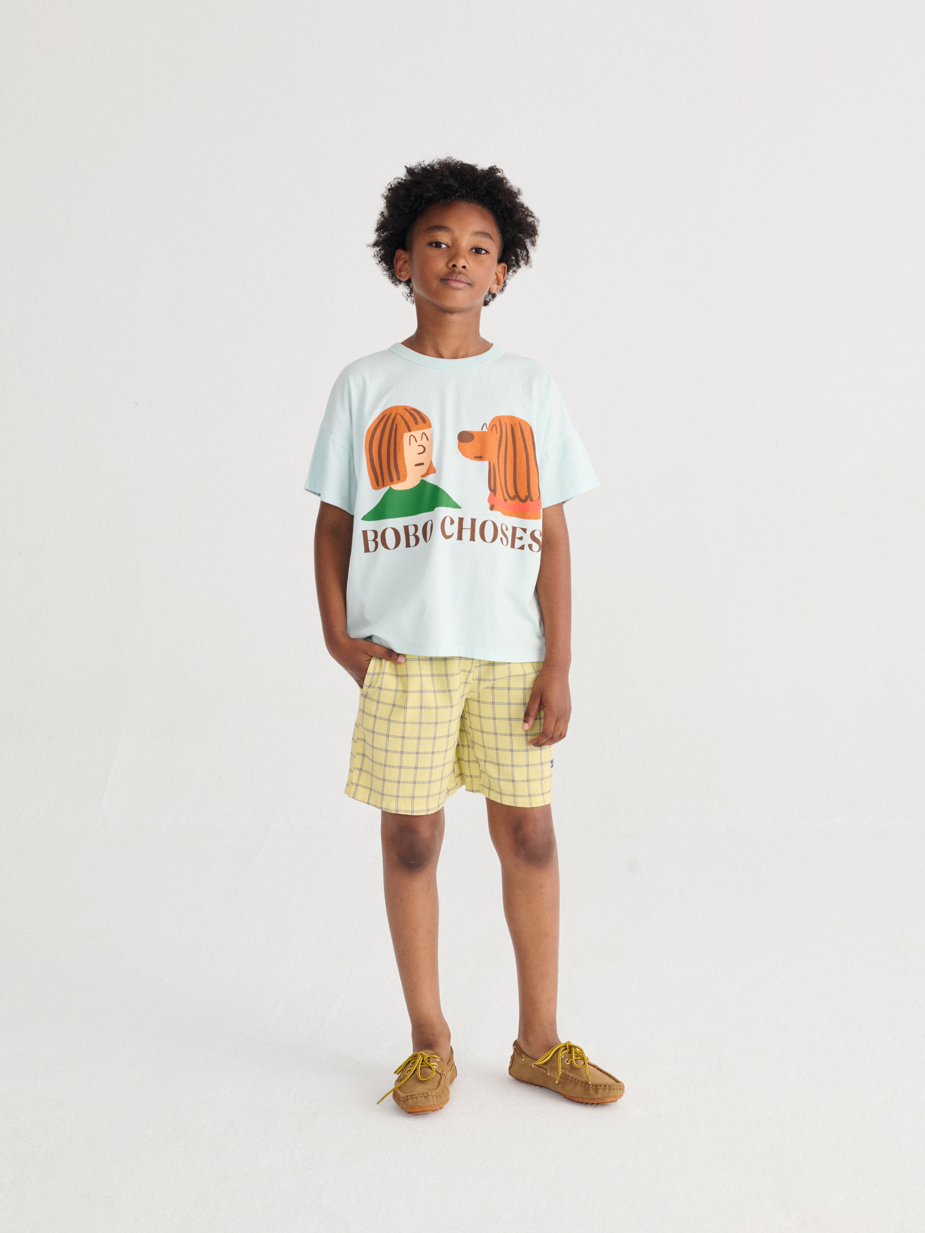[BOBO CHOSES] Friends In A Pickle T‑shirt