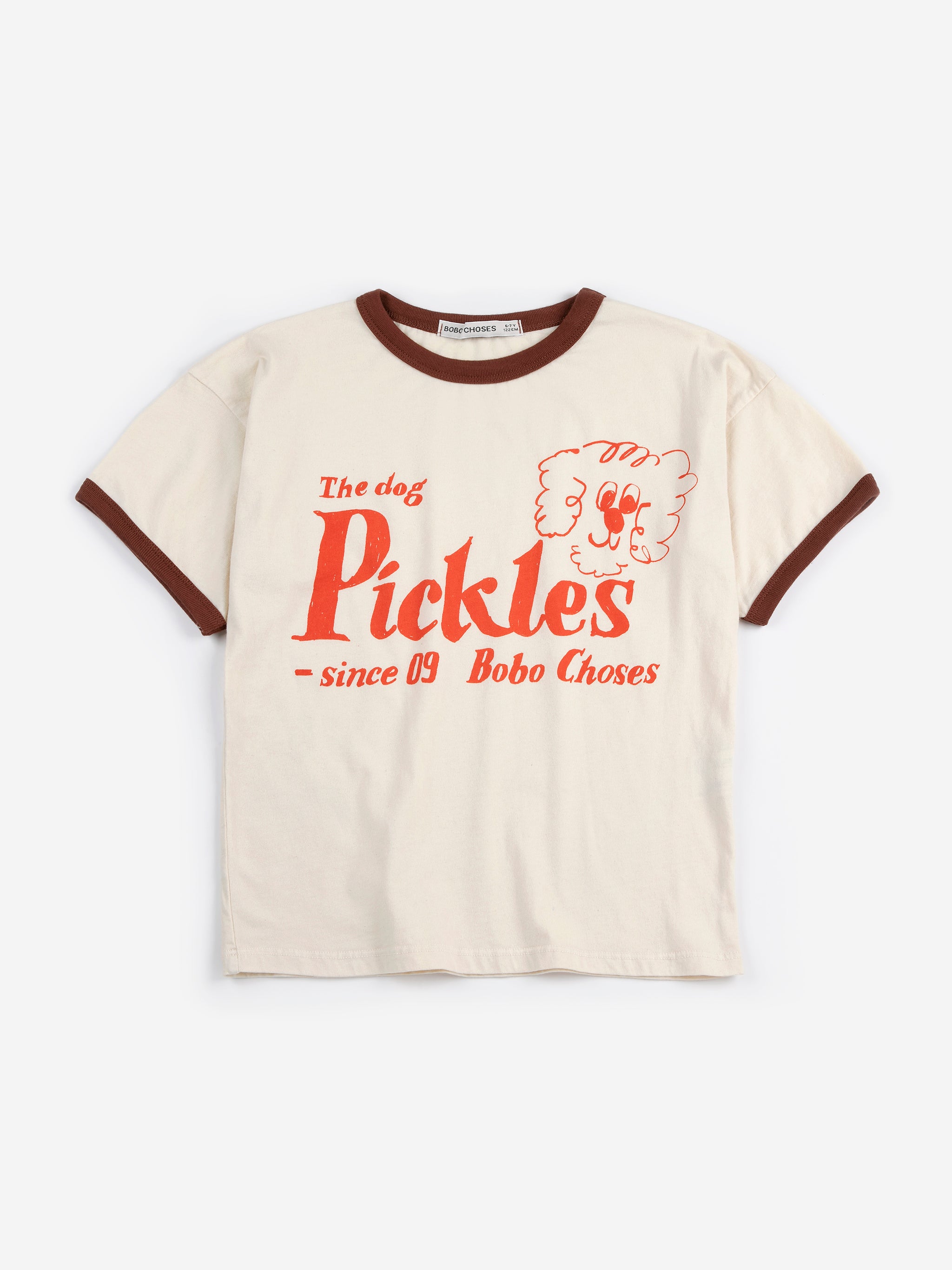 [BOBO CHOSES] Pickles The Dog T-shirt