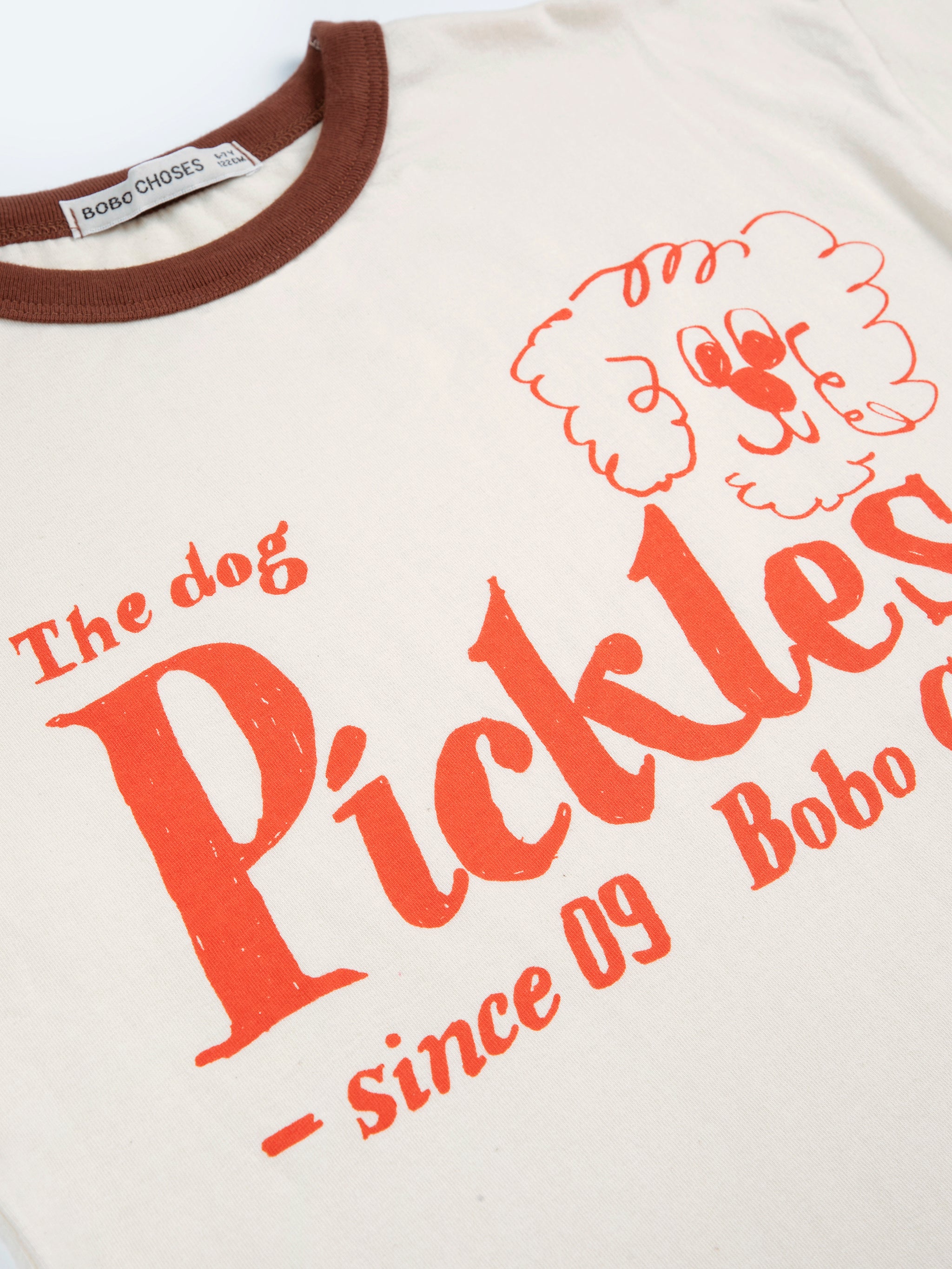 [BOBO CHOSES] Pickles The Dog T-shirt