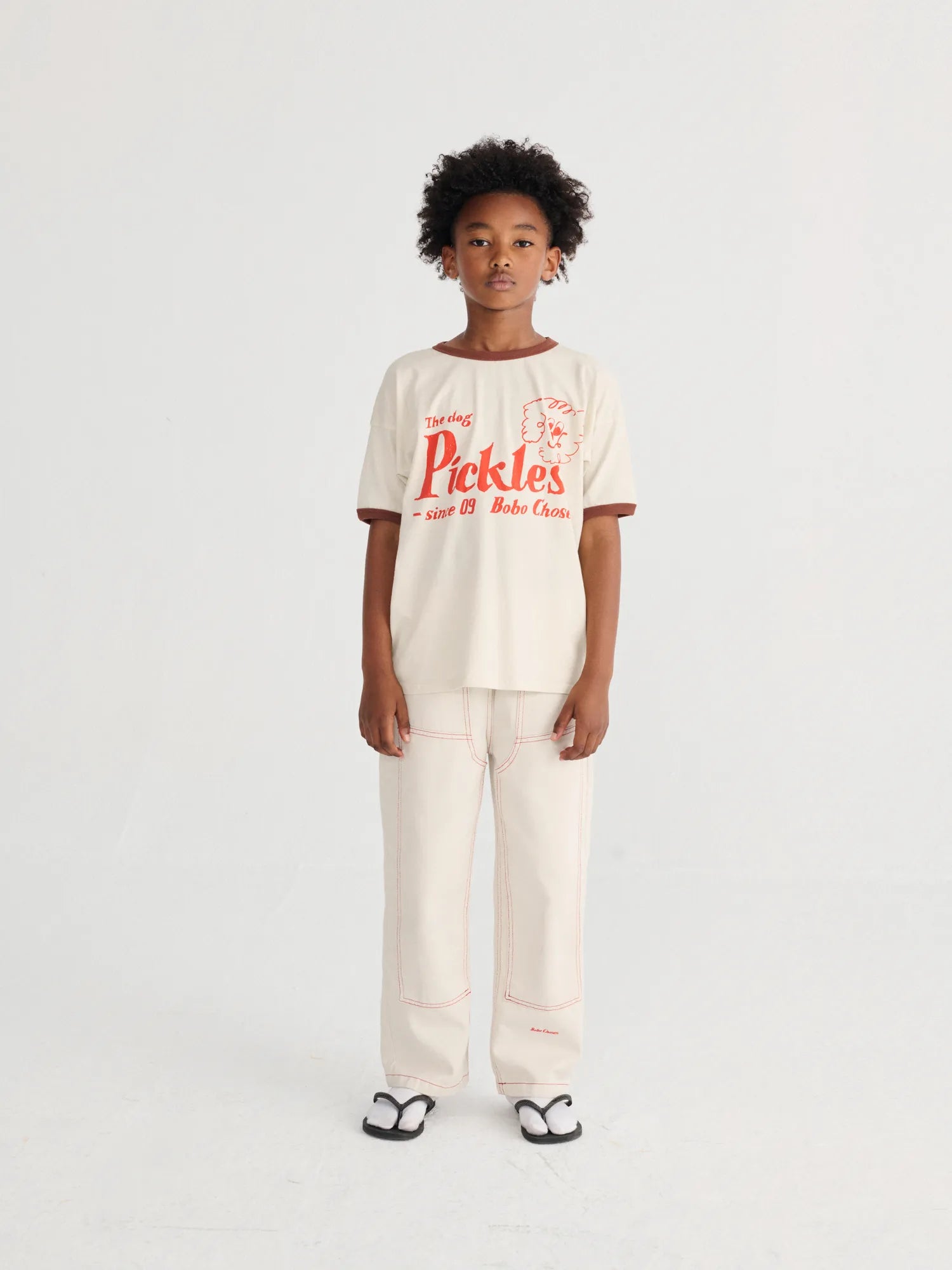[BOBO CHOSES] Pickles The Dog T-shirt