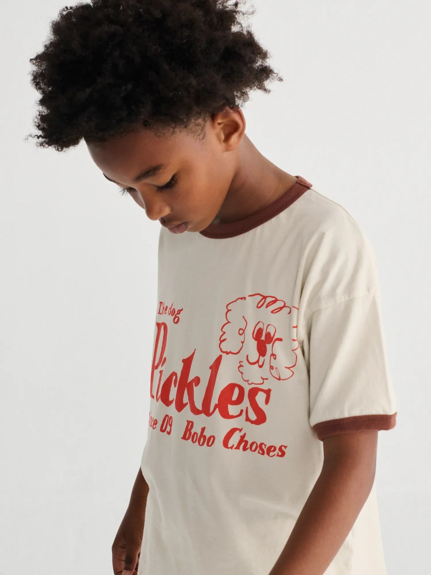 [BOBO CHOSES] Pickles The Dog T-shirt