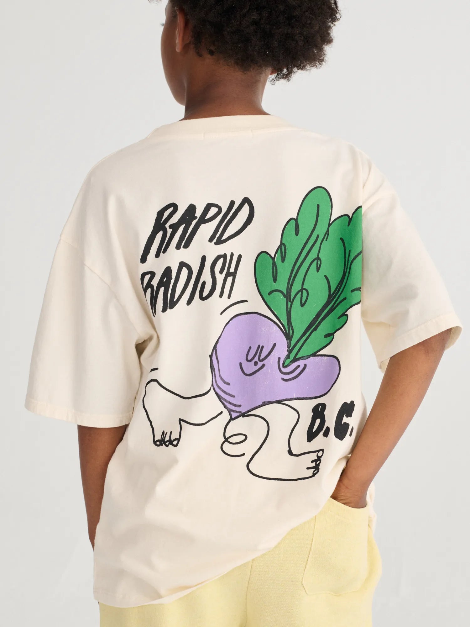 [BOBO CHOSES] Rapid Radish oversized T-shirt