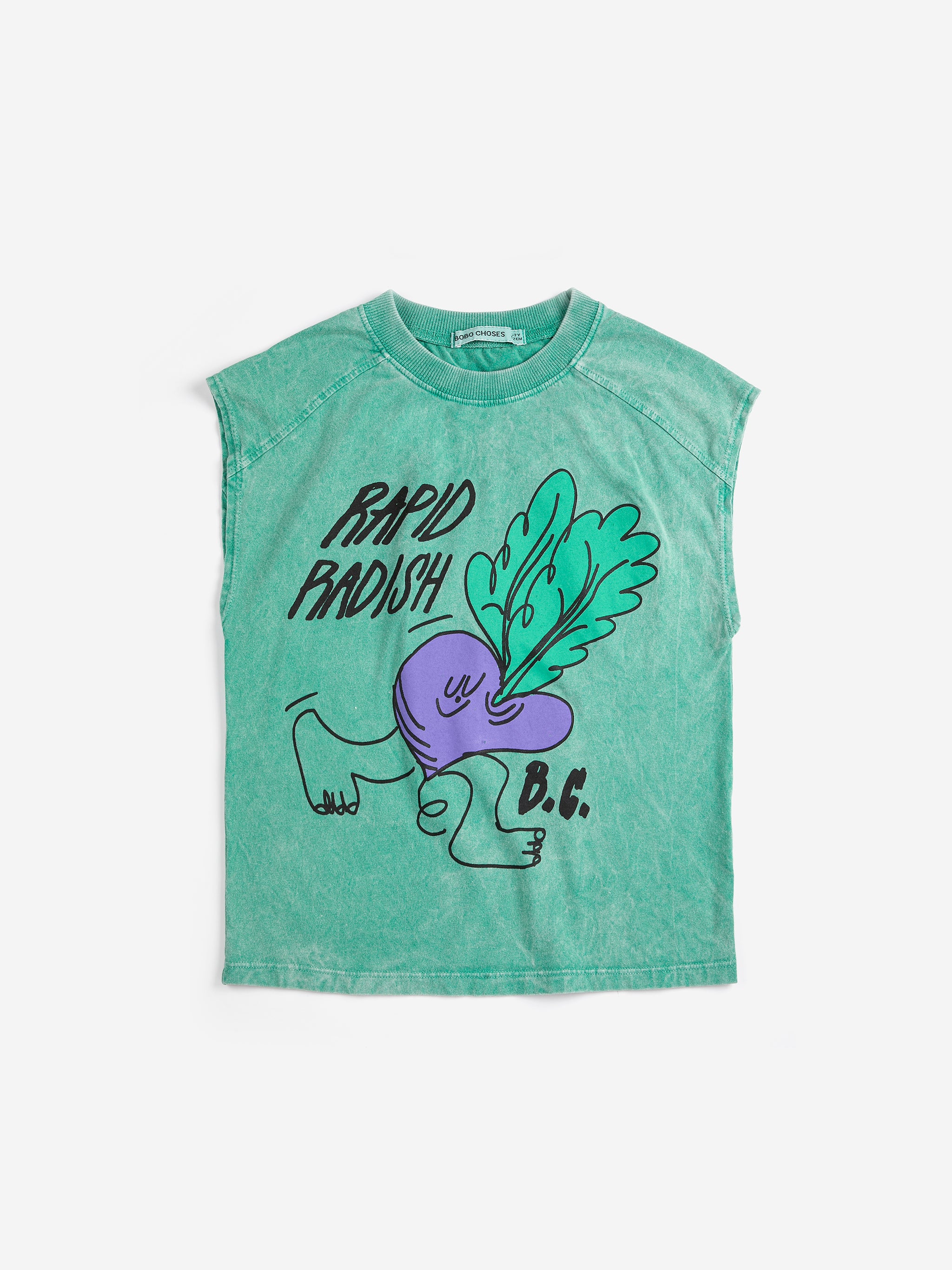 [BOBO CHOSES] Rapid Radish sleeveless T-shirt