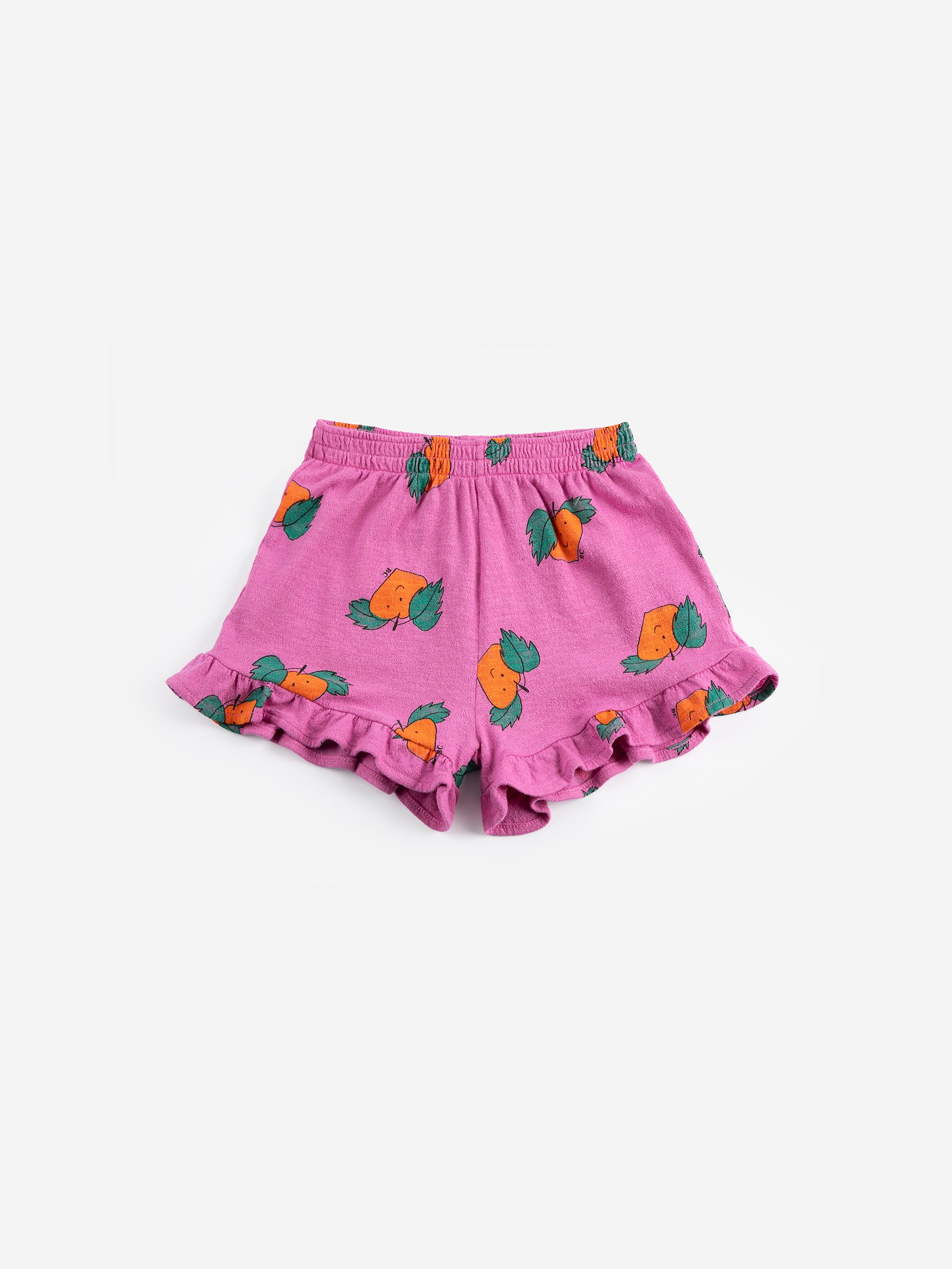 [BOBO CHOSES] Tangerine all over ruffled shorts
