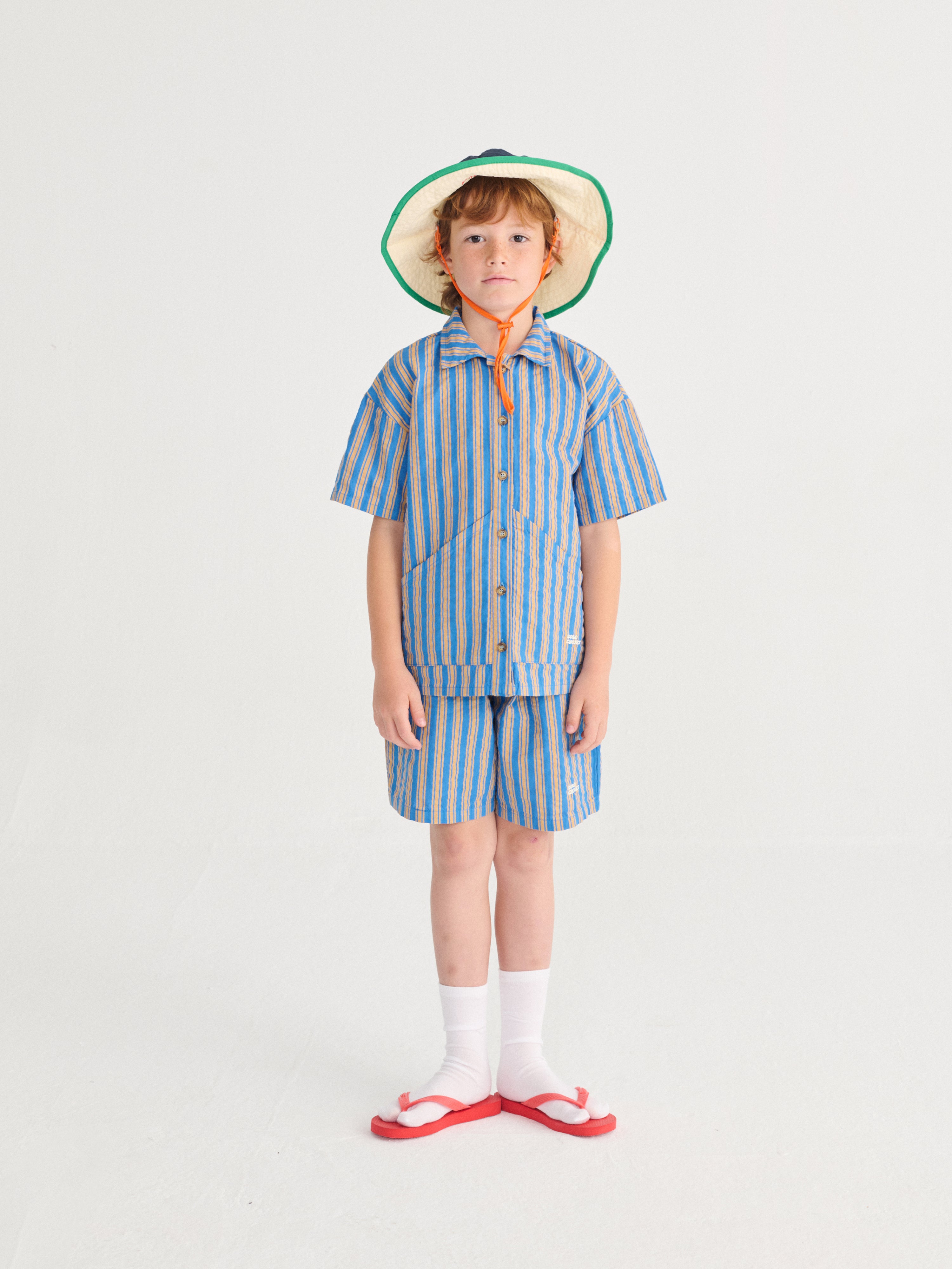 [BOBO CHOSES] New Hairline denim bermuda shorts