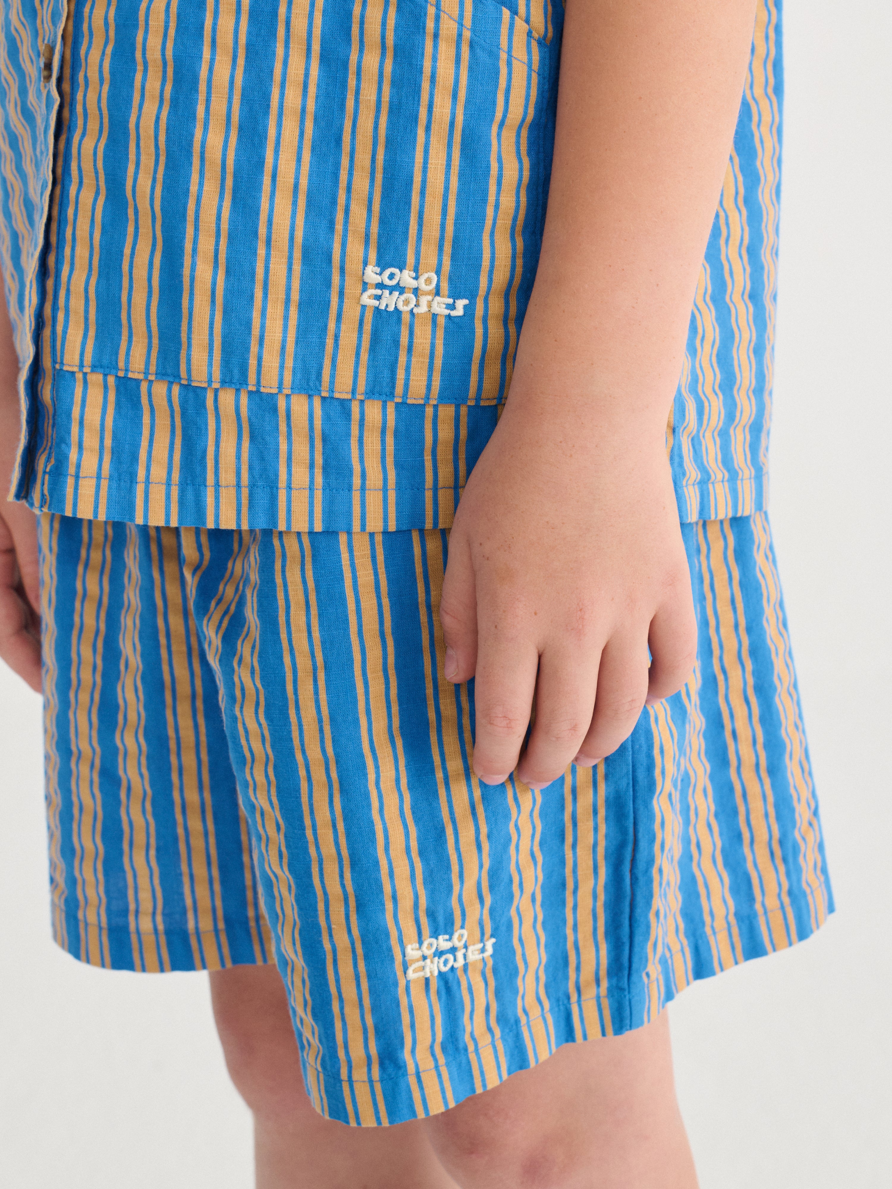 [BOBO CHOSES] New Hairline denim bermuda shorts