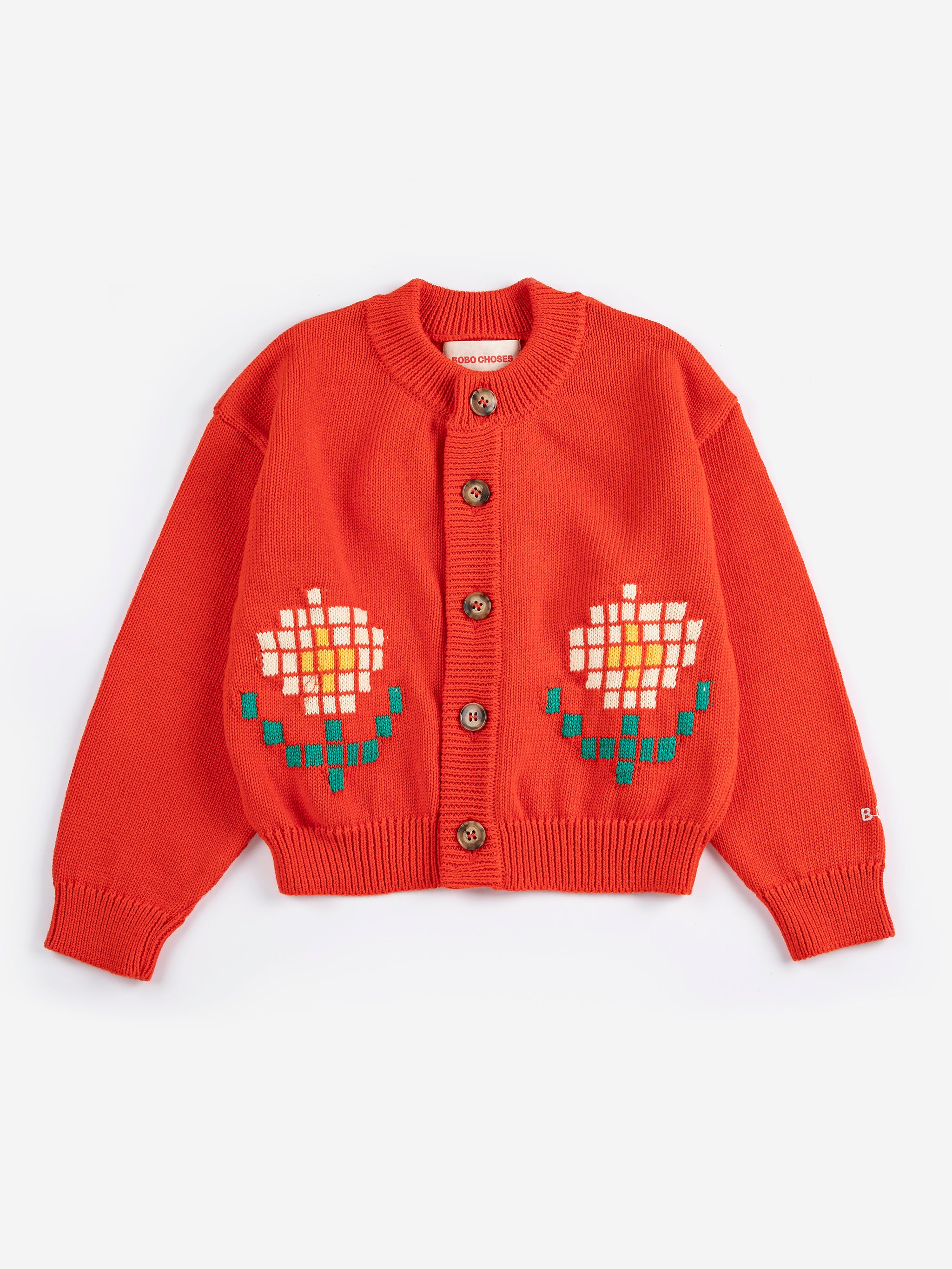 [BOBO CHOSES] Pixel Daisy cardigan