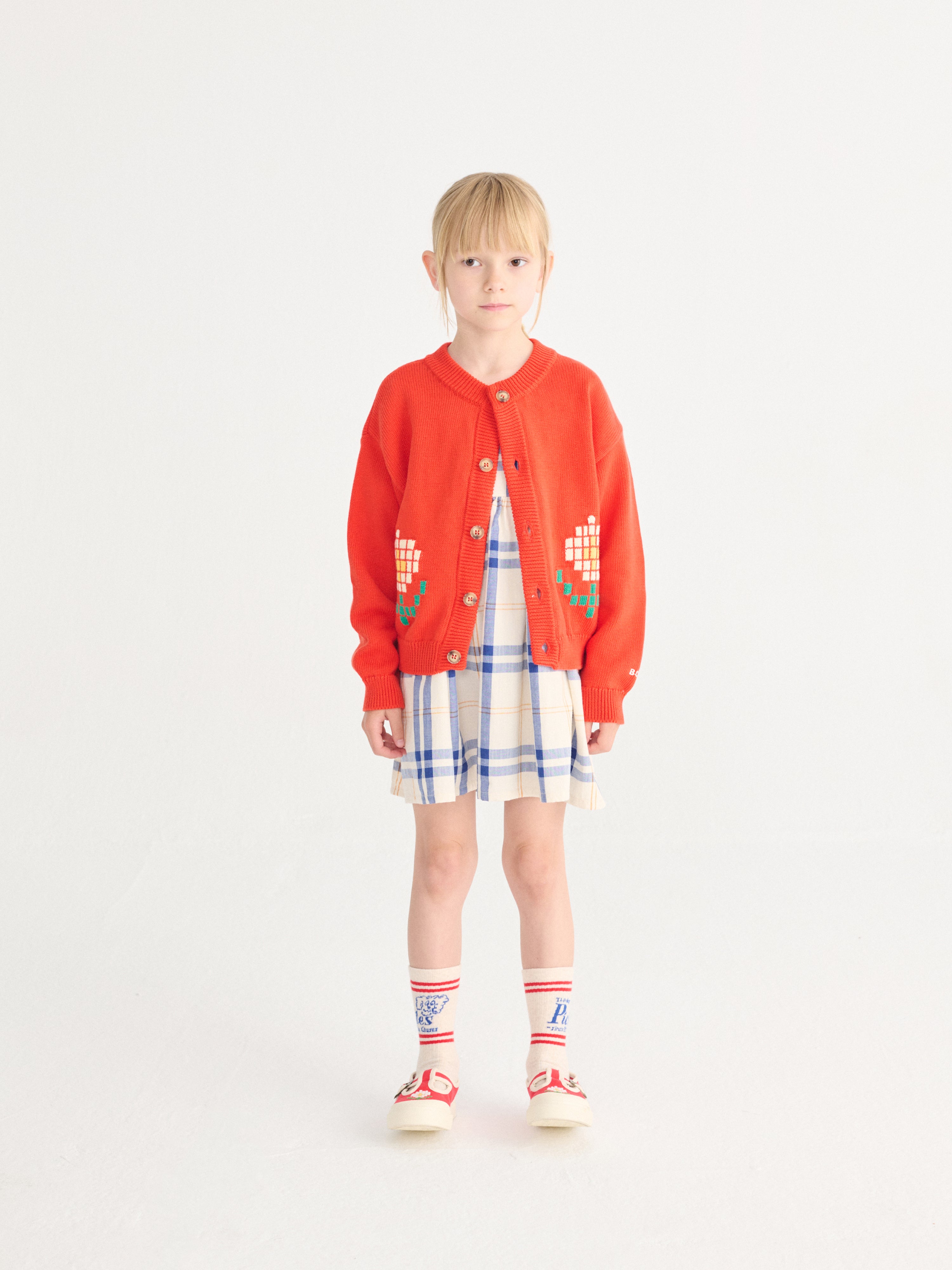 [BOBO CHOSES] Pixel Daisy cardigan