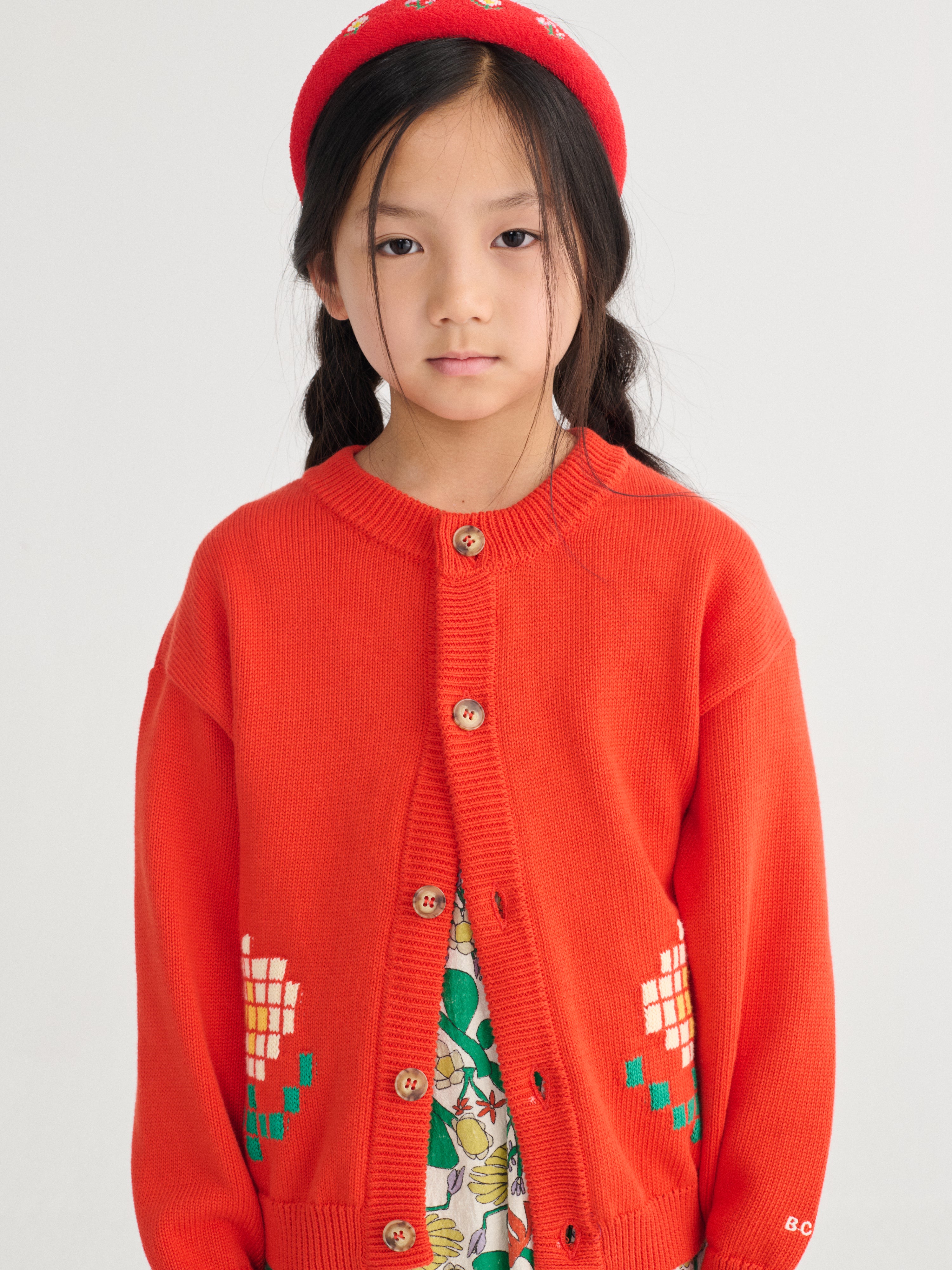[BOBO CHOSES] Pixel Daisy cardigan