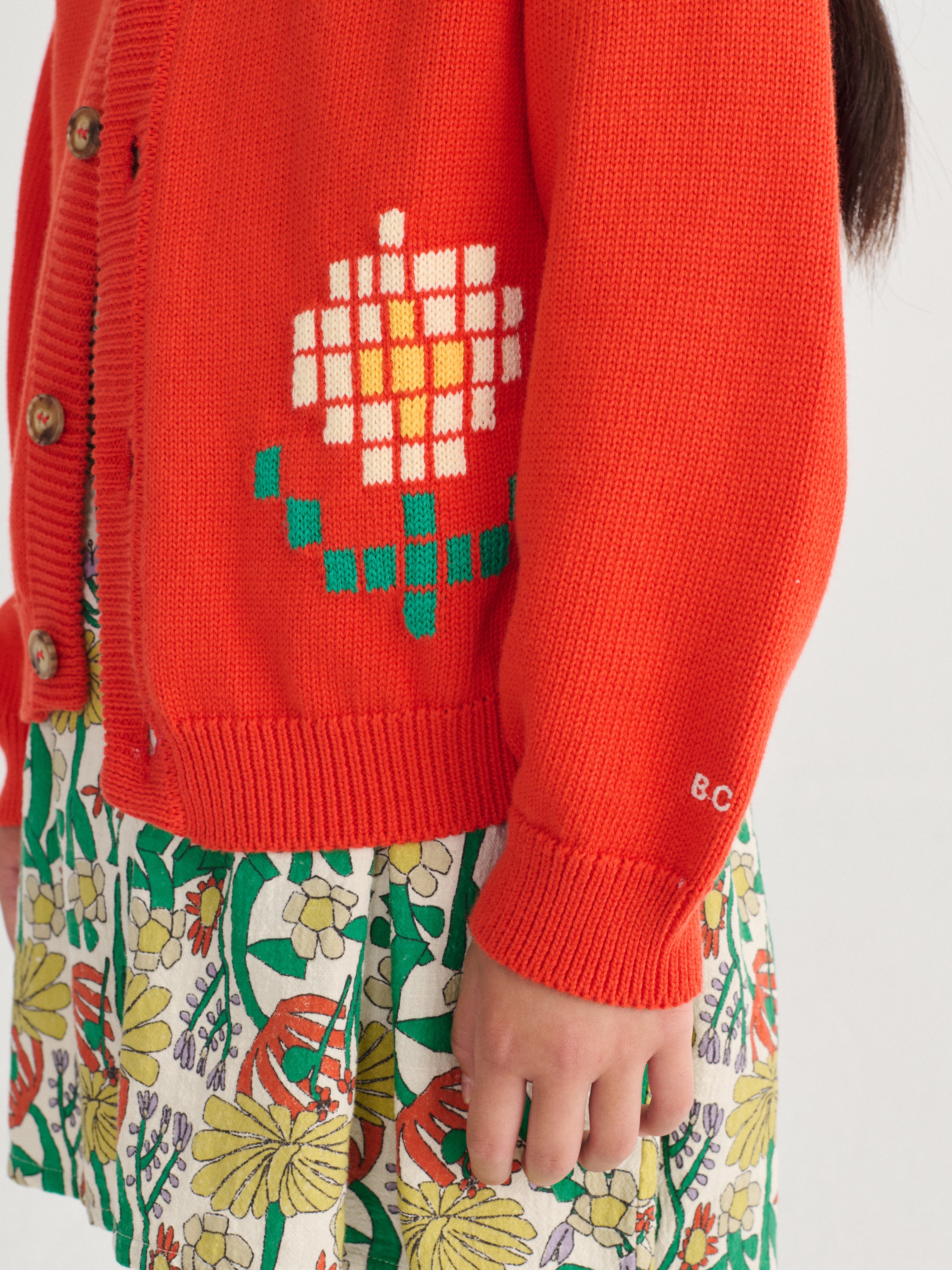 [BOBO CHOSES] Pixel Daisy cardigan