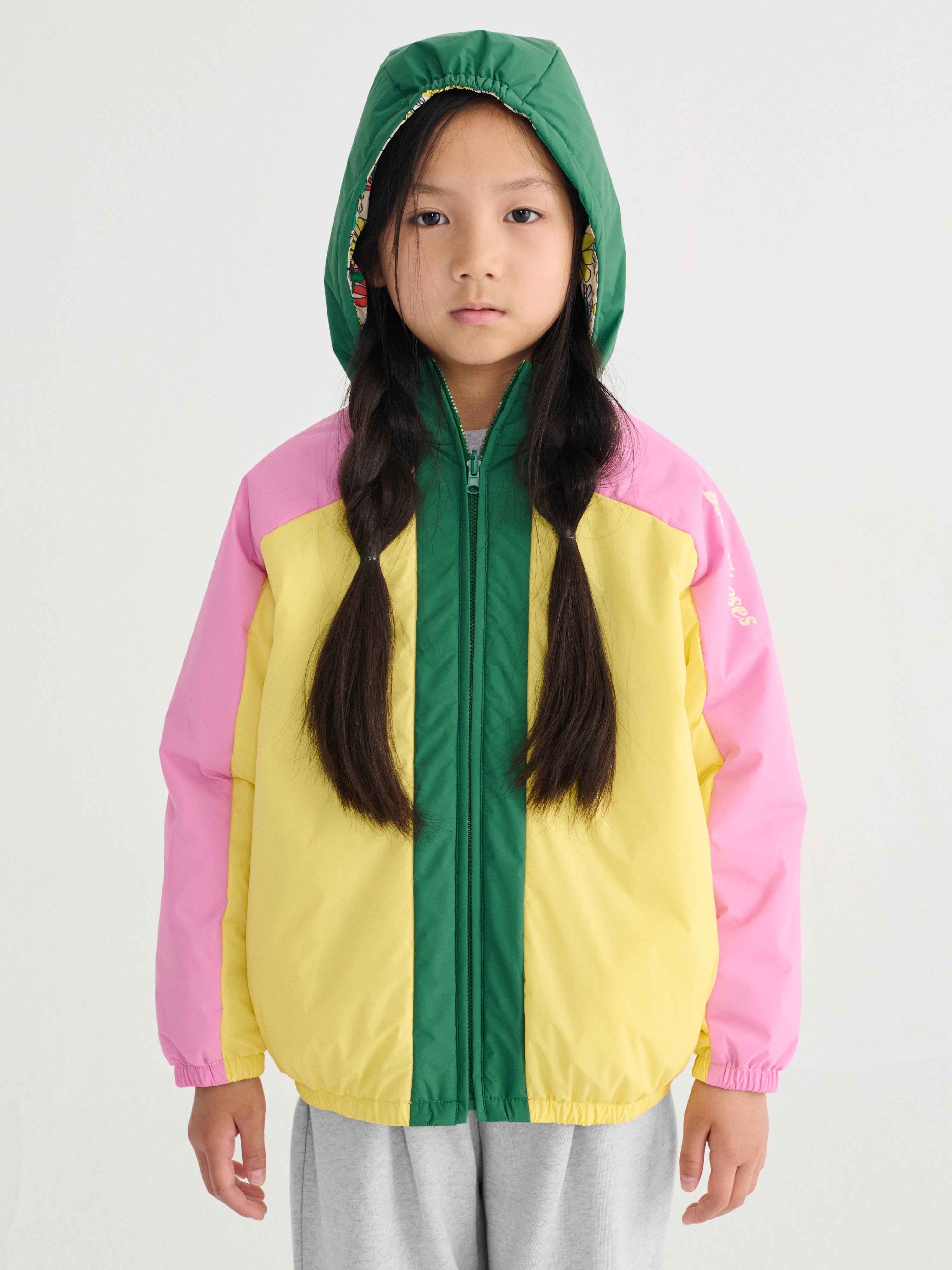 [BOBO CHOSES] Color Herbalist all over reversible light anorak