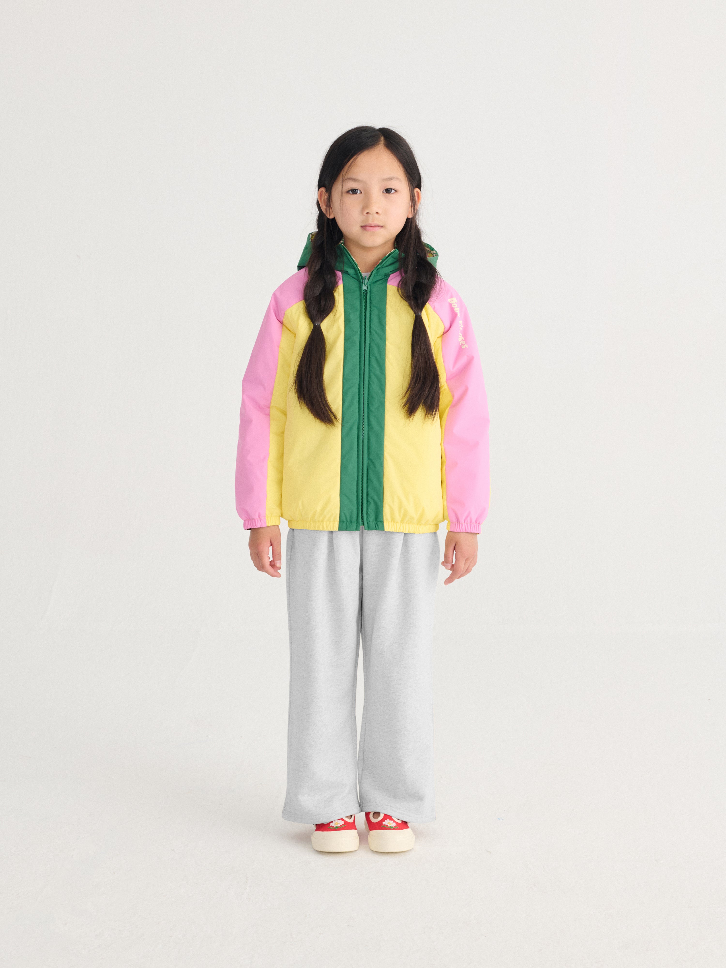 [BOBO CHOSES] Color Herbalist all over reversible light anorak