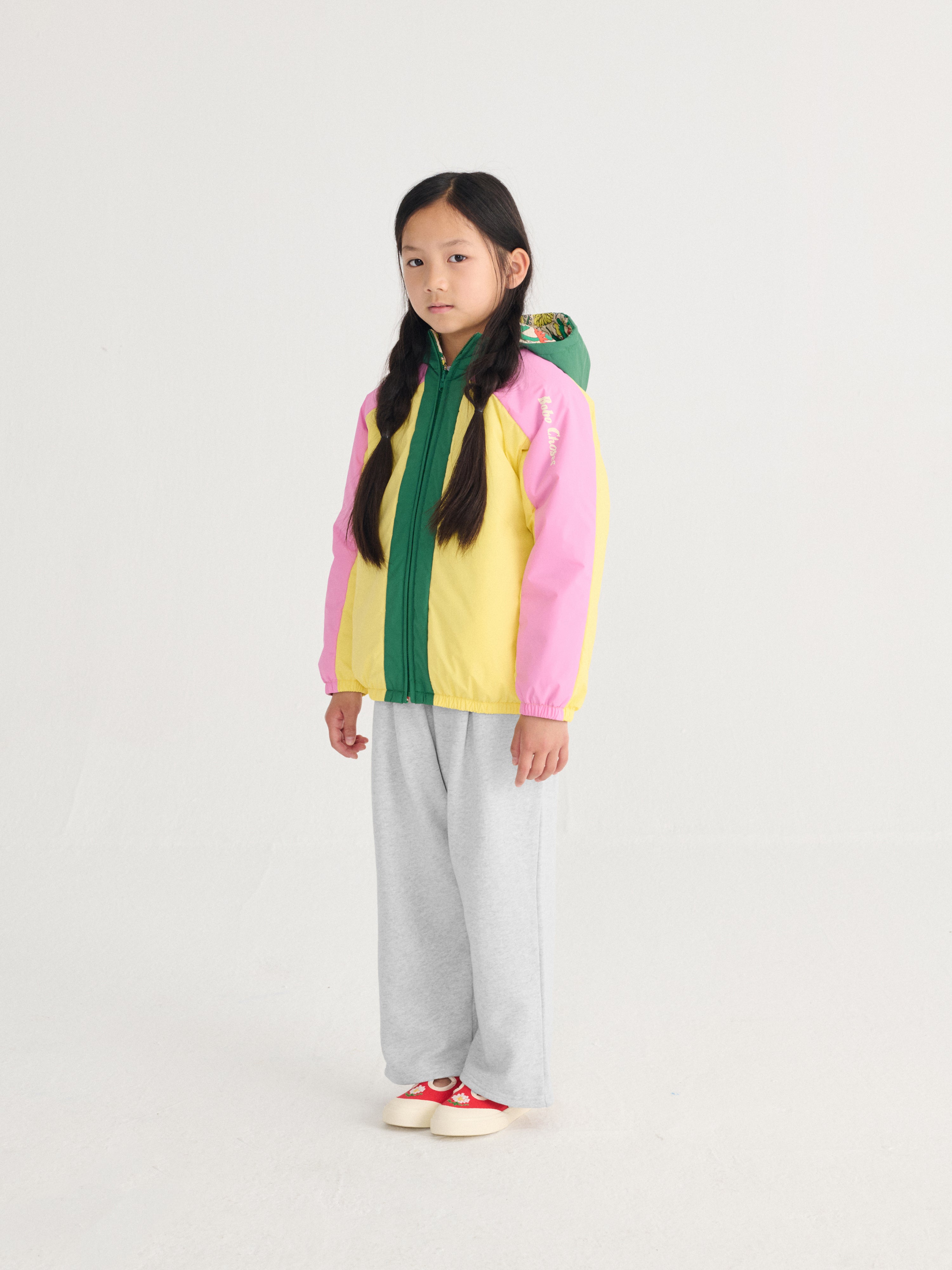 [BOBO CHOSES] Color Herbalist all over reversible light anorak