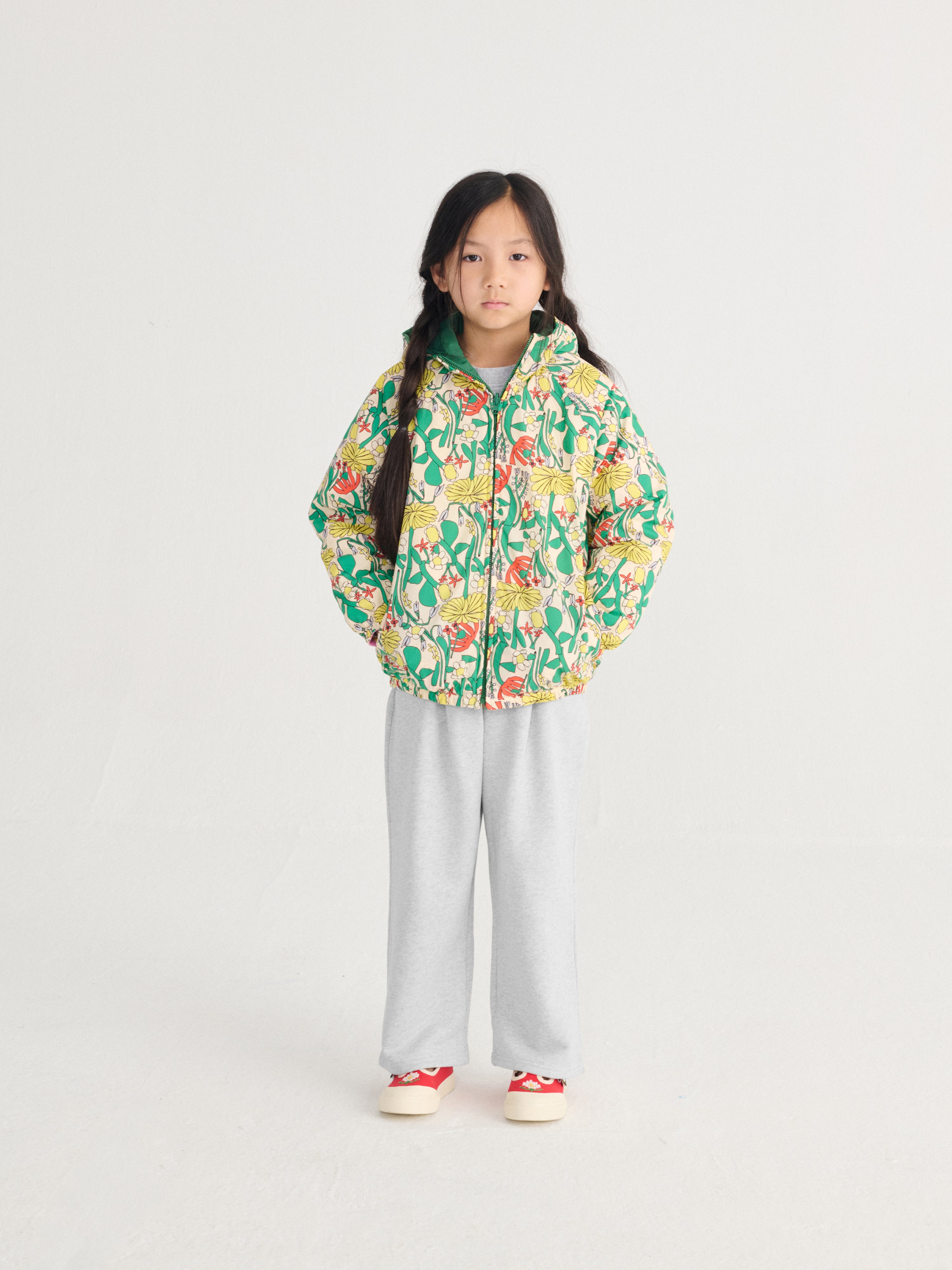 [BOBO CHOSES] Color Herbalist all over reversible light anorak