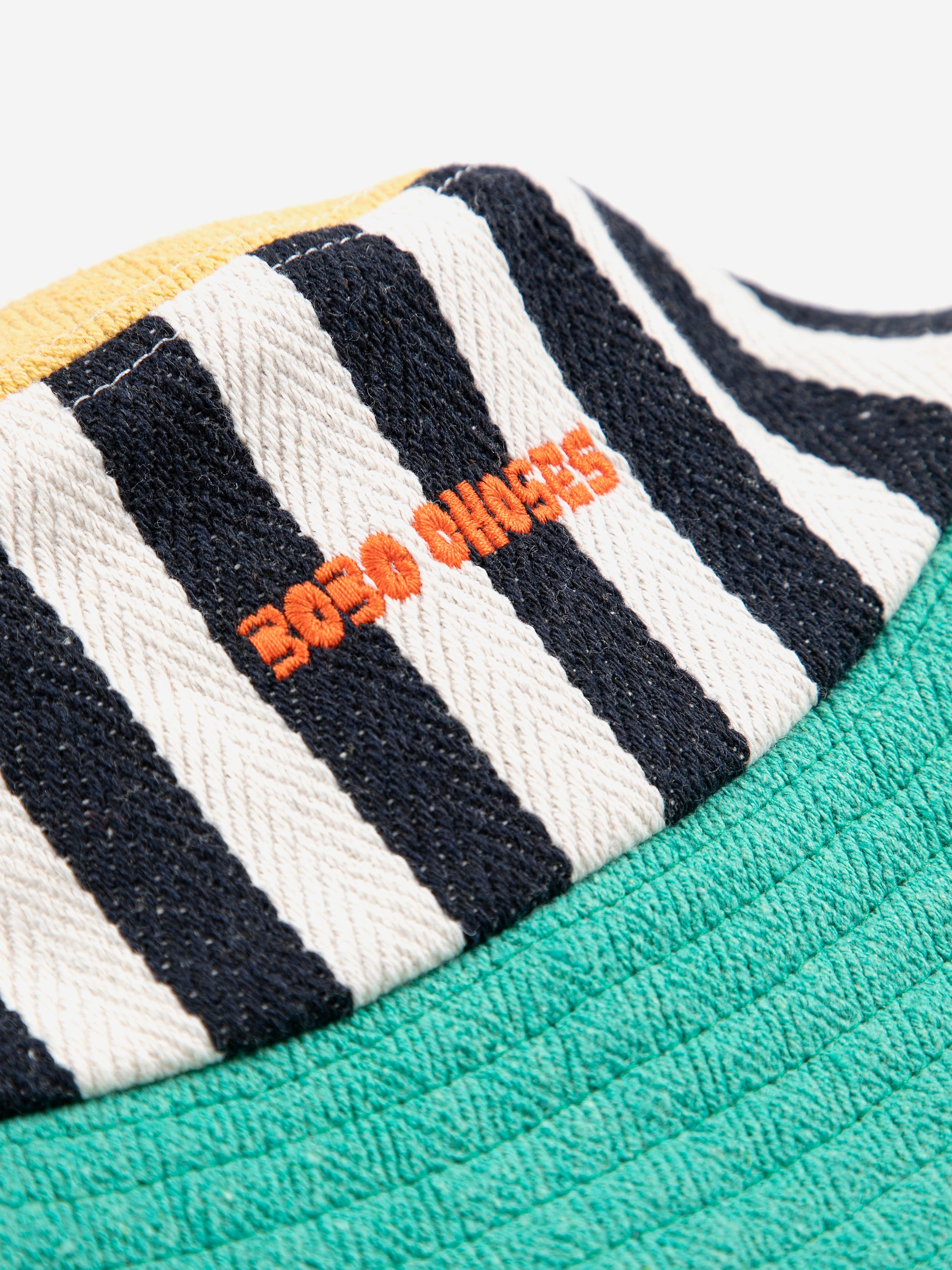 [BOBO CHOSES] Bobo Choses striped bucket hat